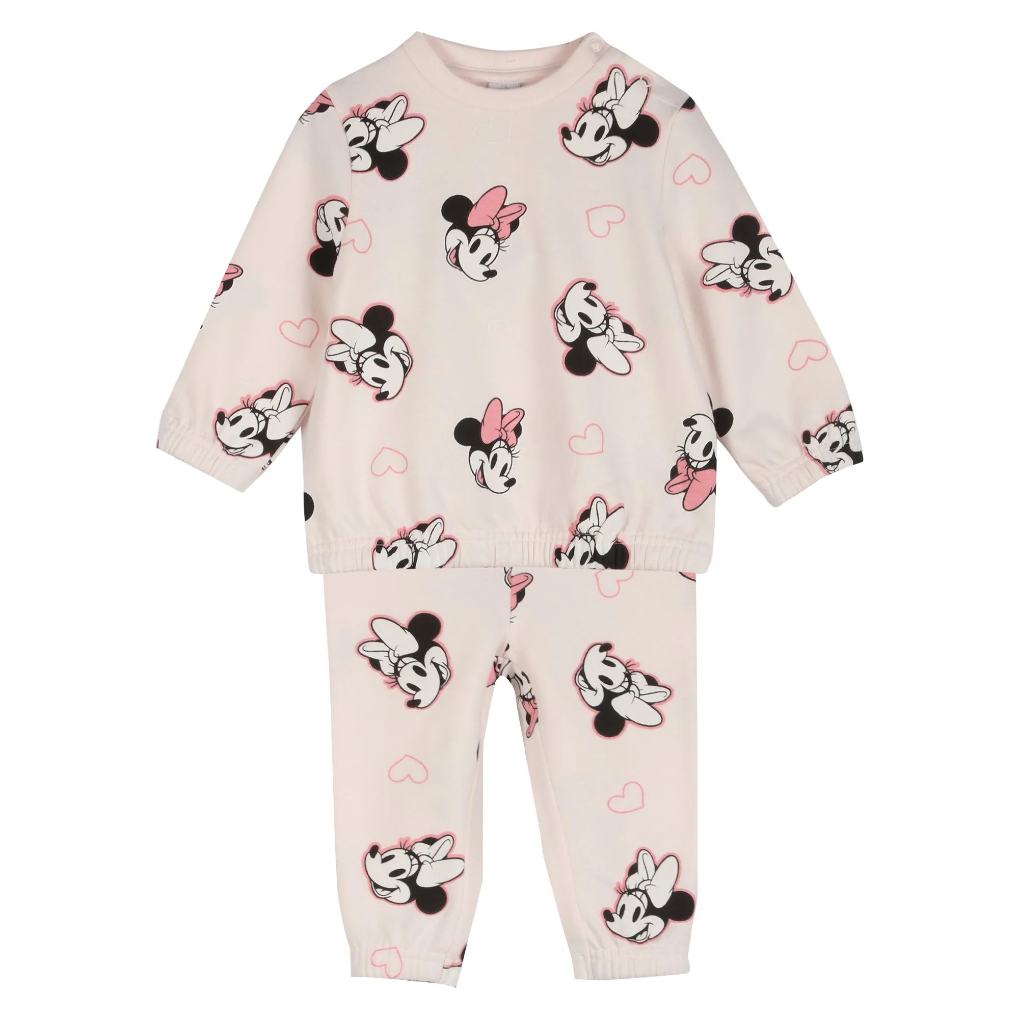 Ensemble de jogging Disney 3/23 mois - Rose clair