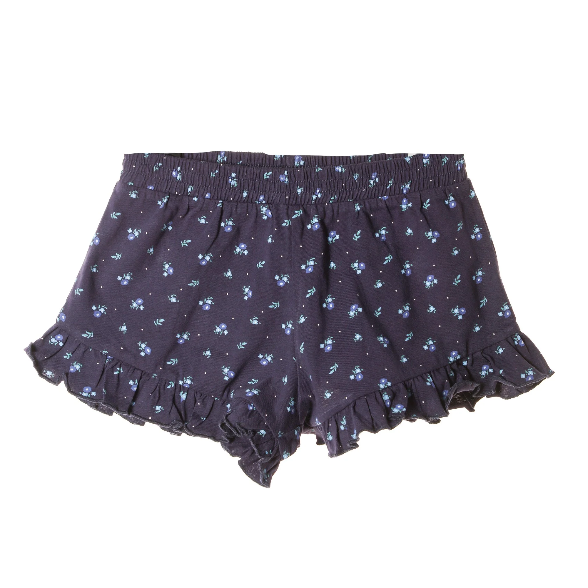 Ensemble pyjama haut bretelles et short  - Bleu foncé - Image 4