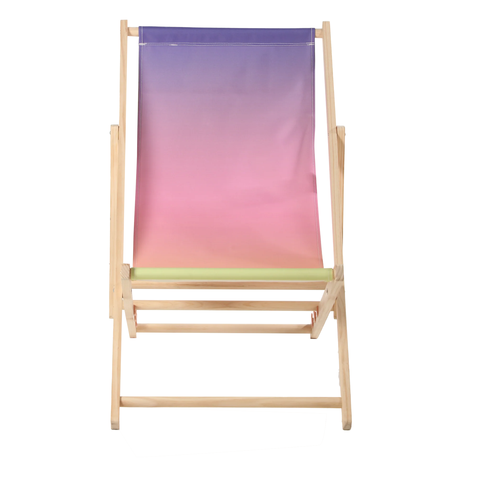 Fauteuil chilienne en bois  - Multicolore