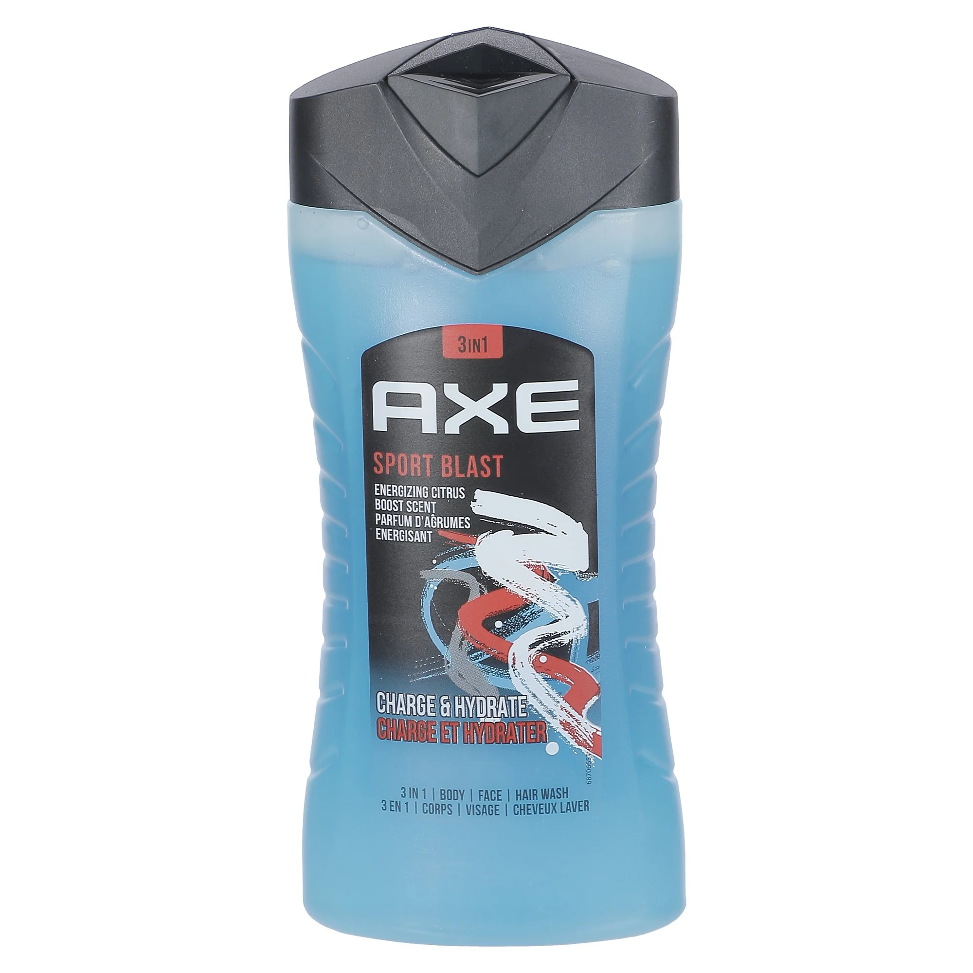 Gel douche corps et cheveux 3 en 1 Sport Blast