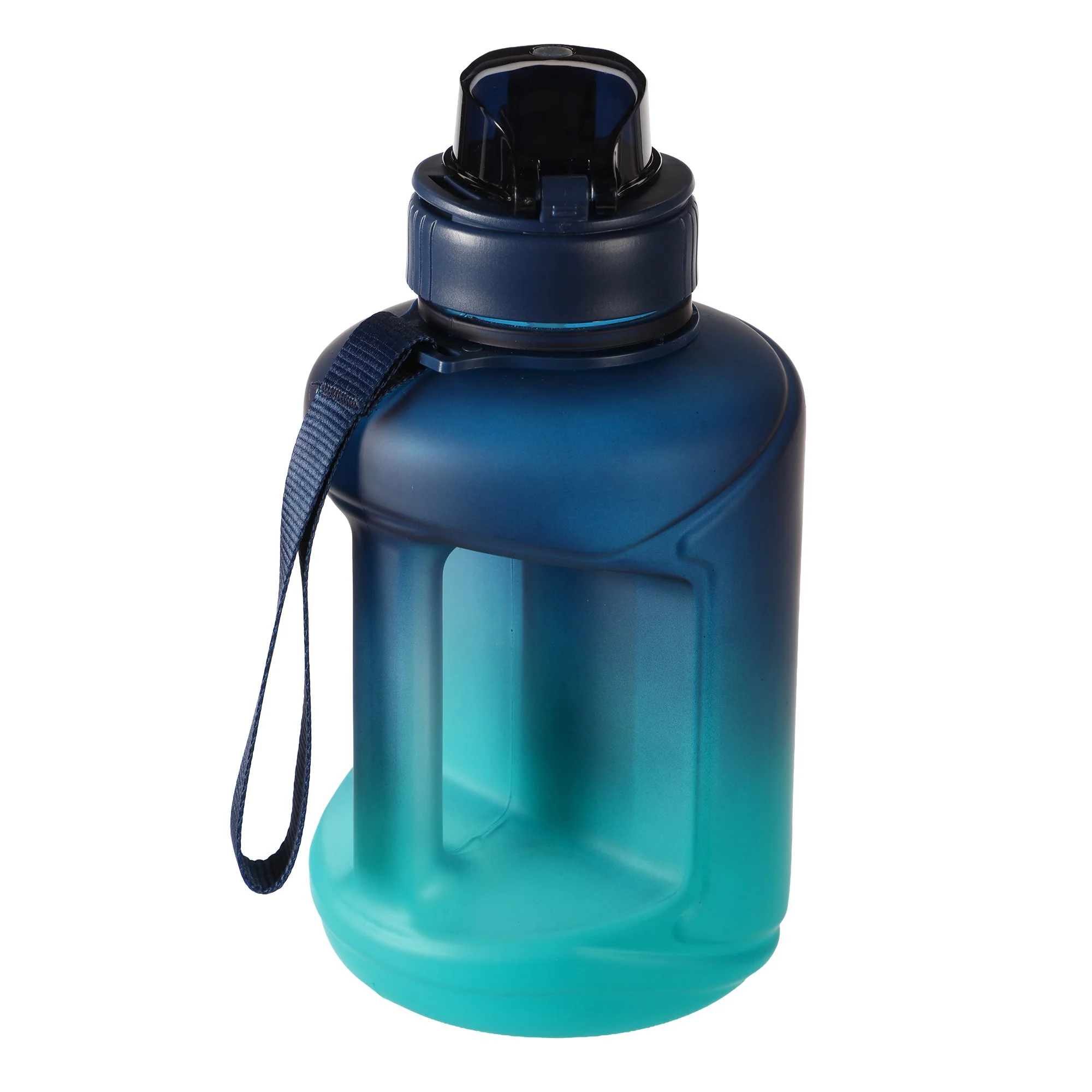 Gourde de motivation 1,5L - Bleu - Image 2