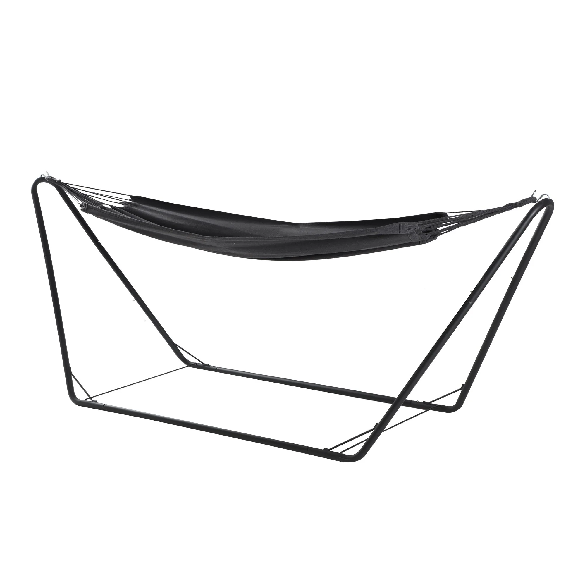 Hamac en métal gris