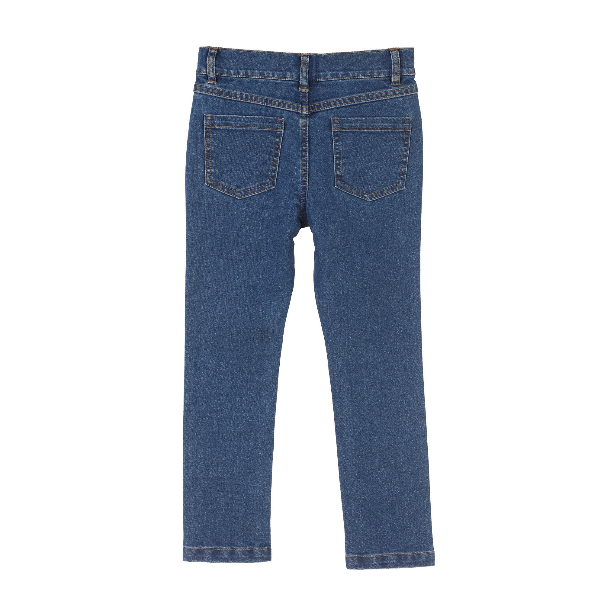 Jean slim 3/12 ans - Bleu foncé - Image 2