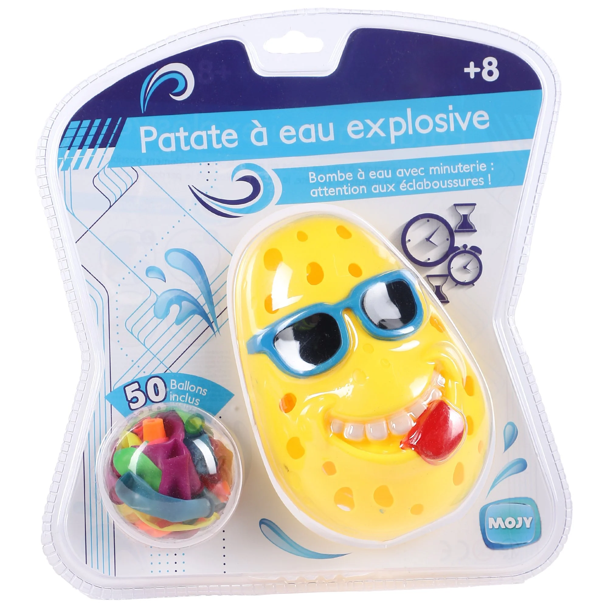 Jeu de la patate chaude à l'eau  - Jaune