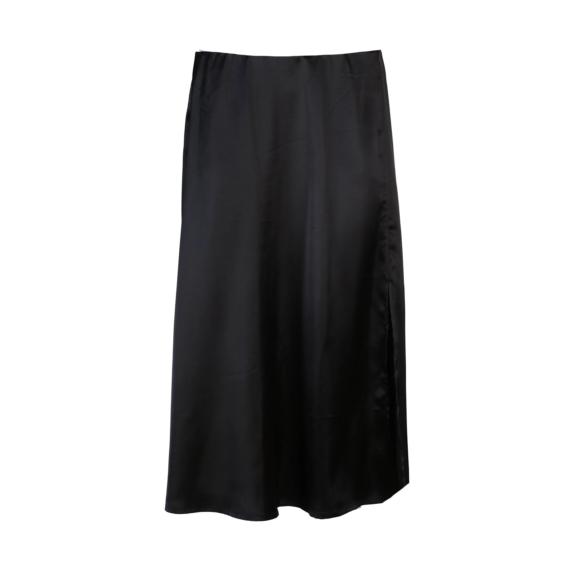 Jupe en satin  - Marron - Image 3