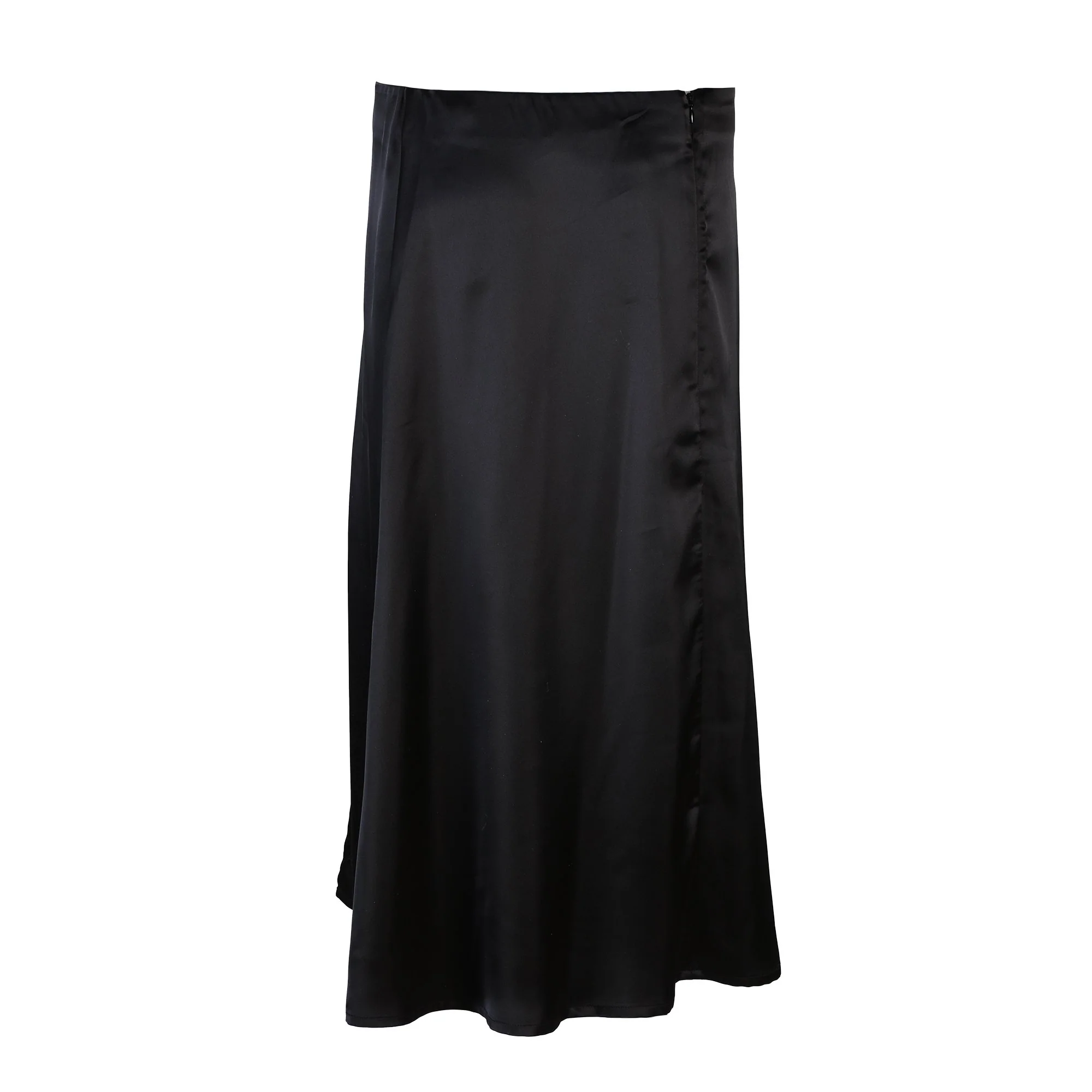 Jupe en satin  - Marron - Image 4