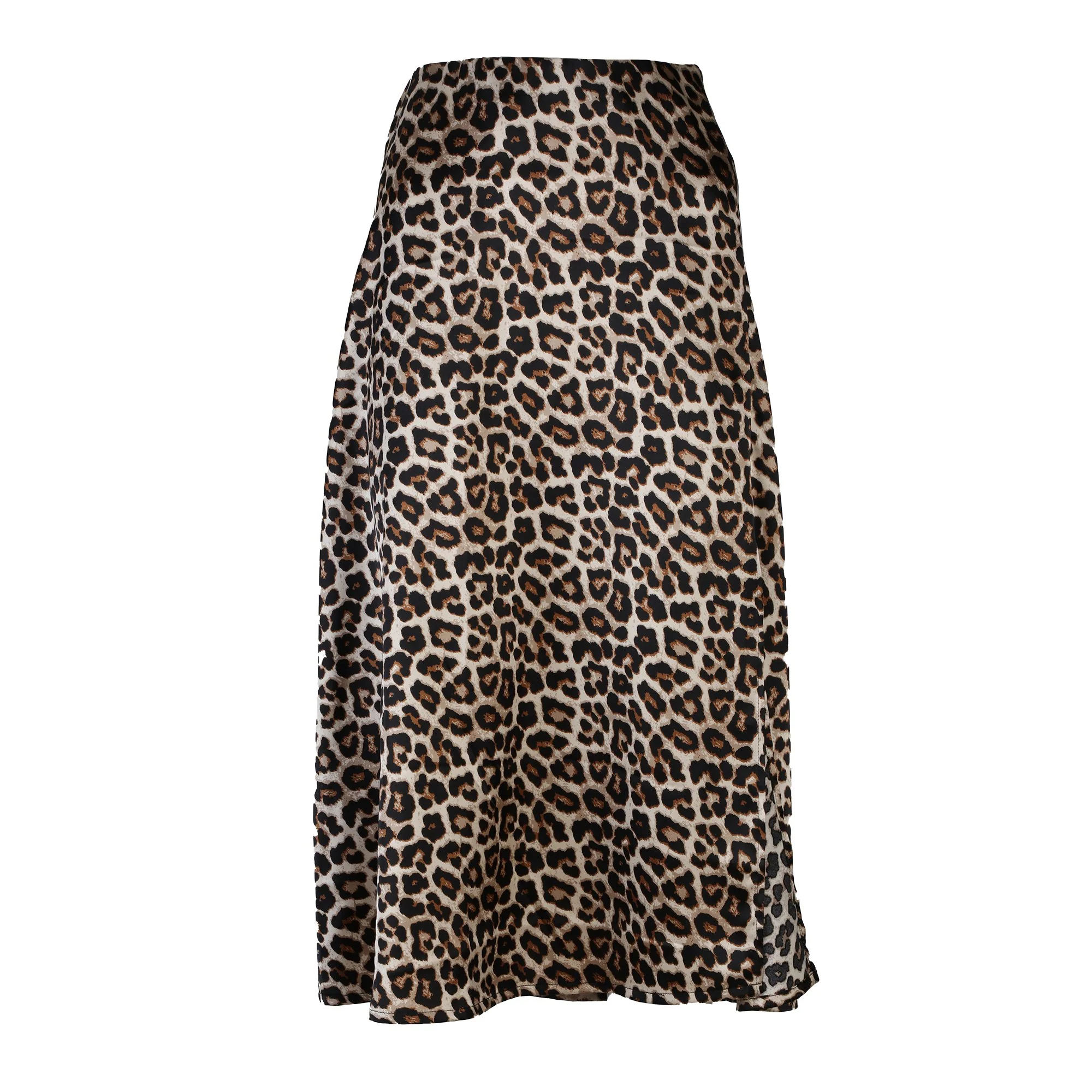 Jupe en satin  - Noir - Image 2