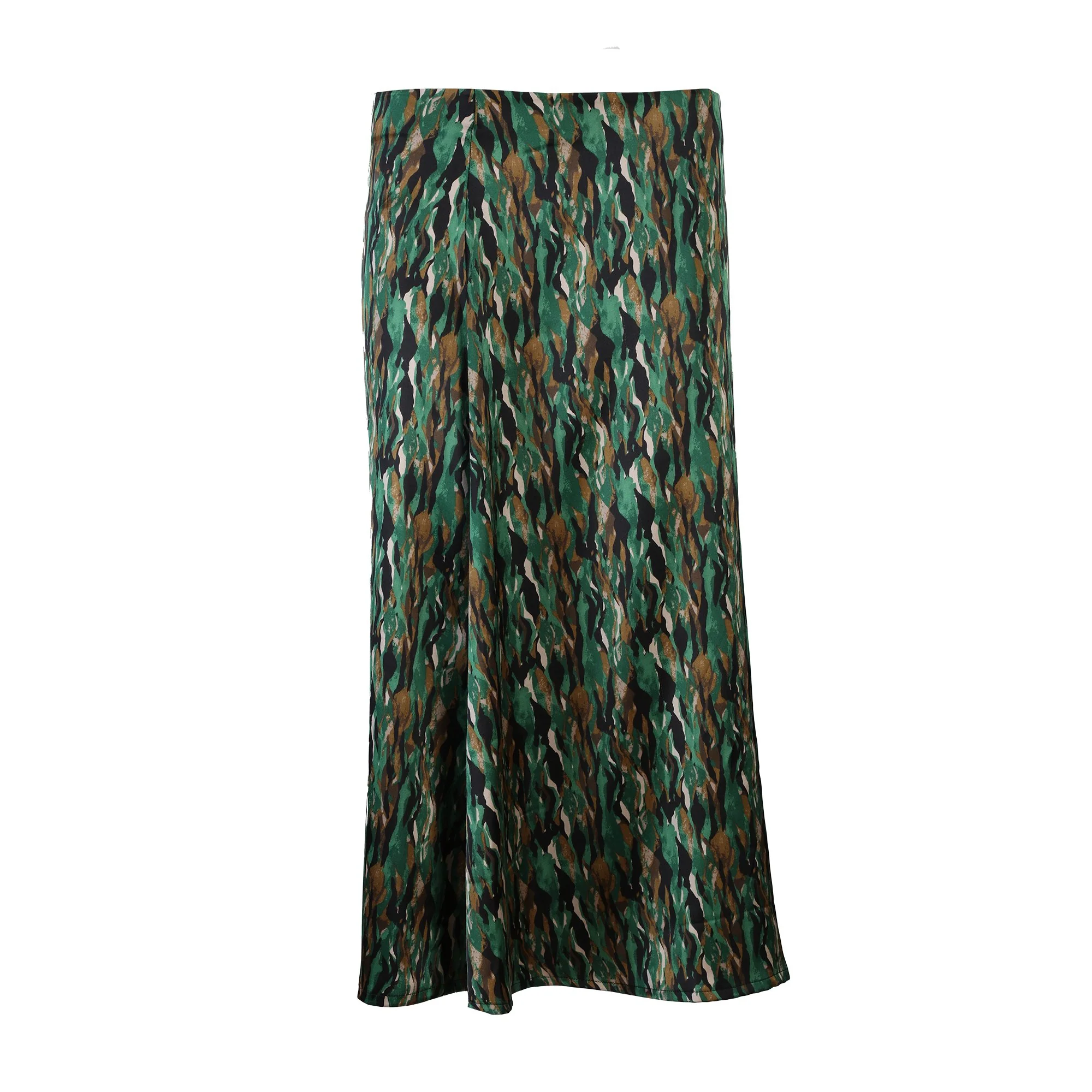 Jupe en satin  - Noir - Image 6