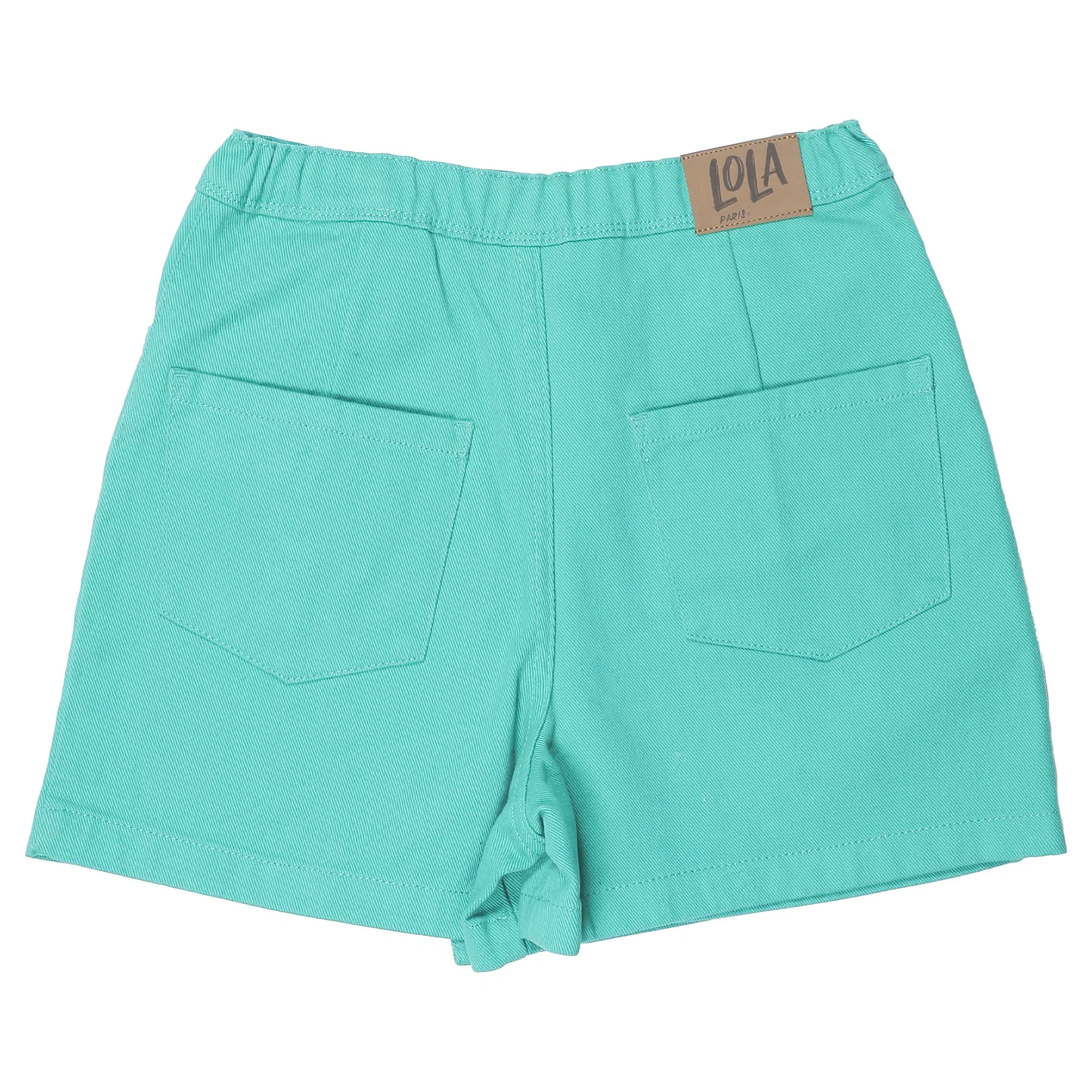 Jupe short 7/12 ans - Vert - Image 2