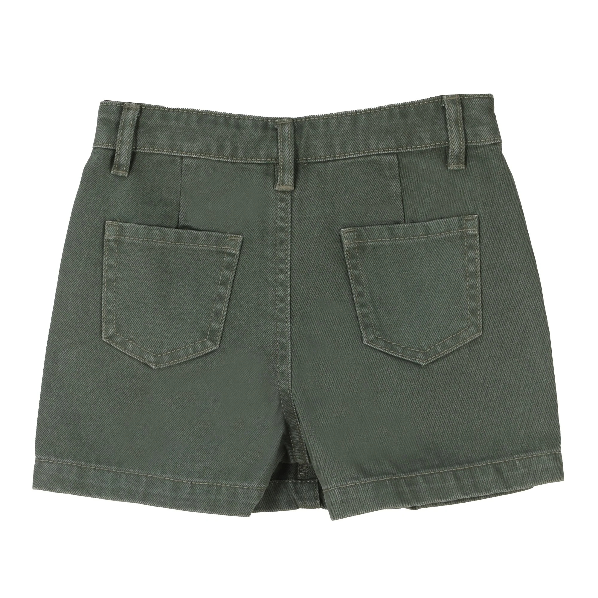 Jupe short plissée 3/12 ans - Kaki - Image 4
