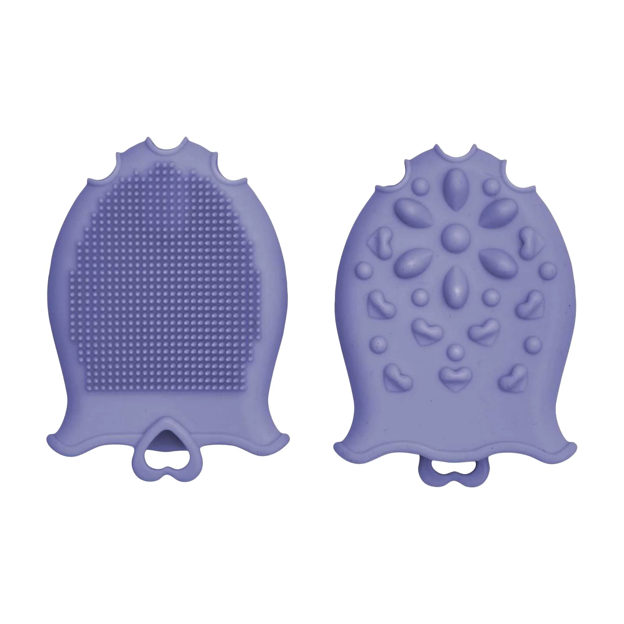 Kit visage : une houpette silicone et 1 une brosse nettoyante - Image 2