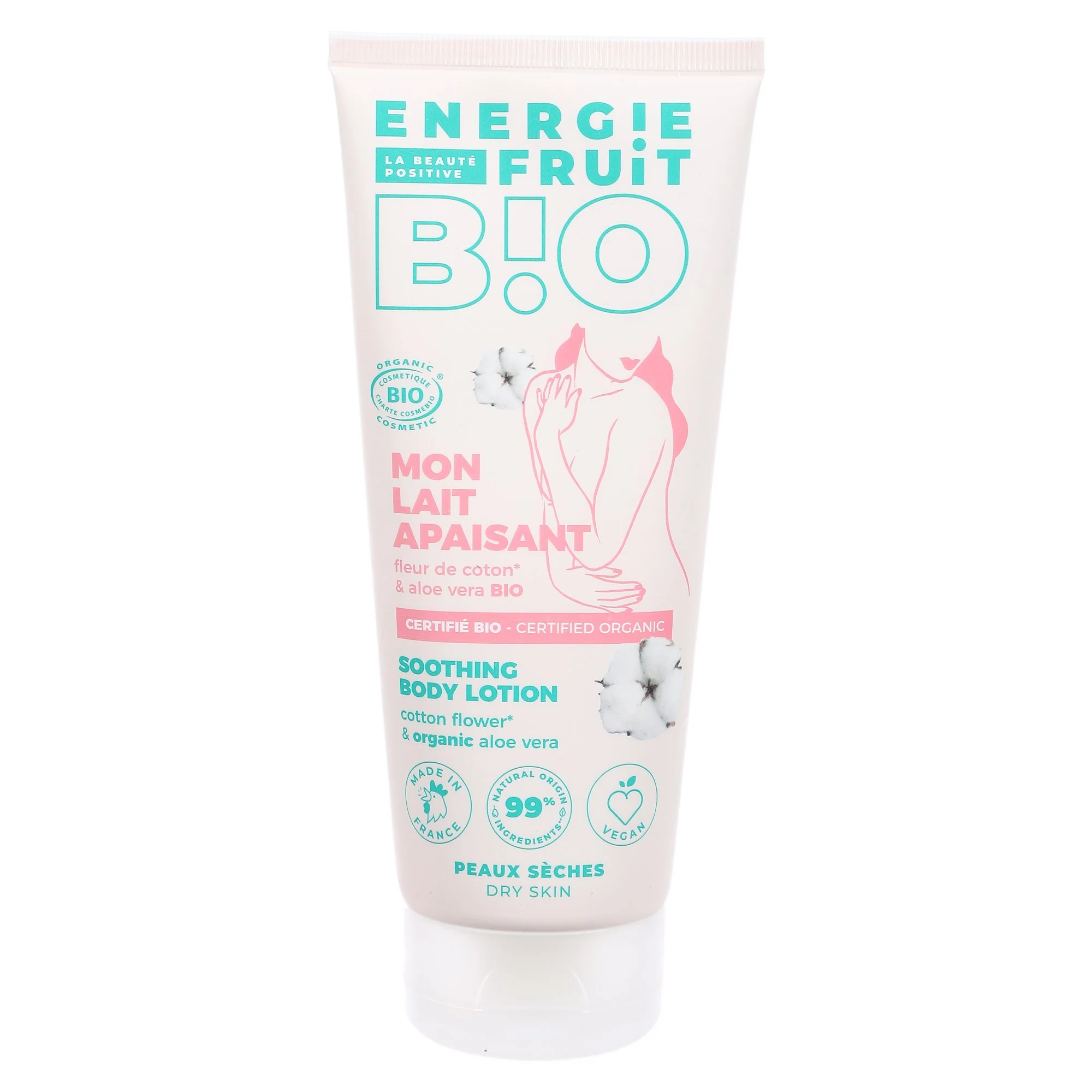 Lait corps doux apaisant fleur de coton