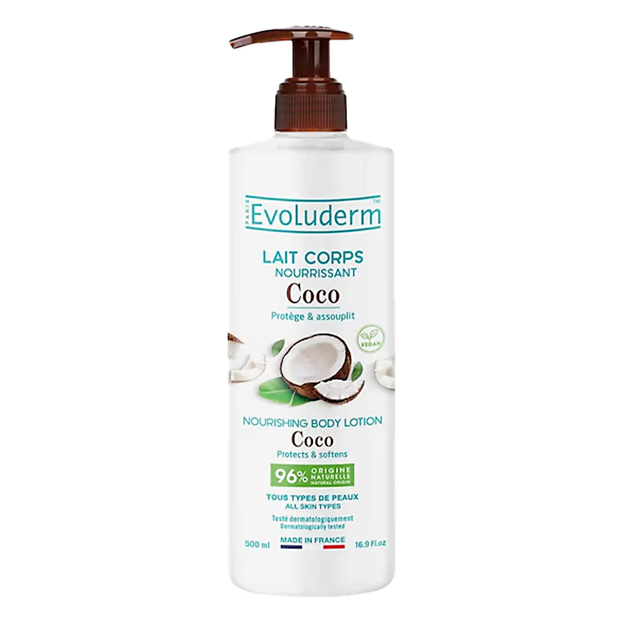 Lait pour le corps nourrissant à la coco