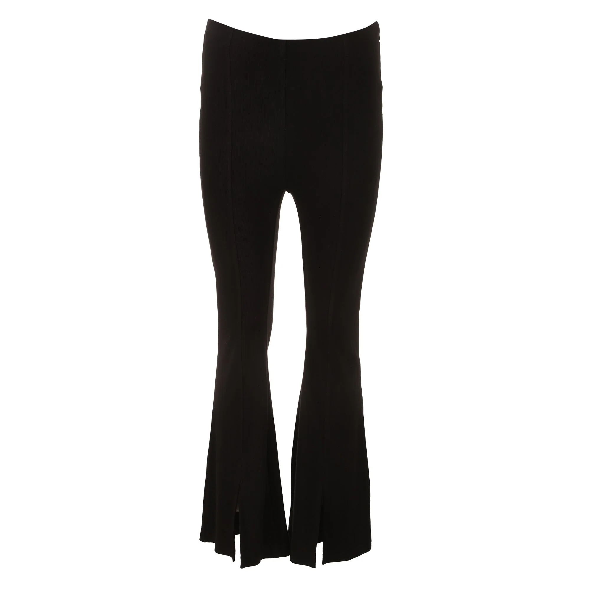 Legging évasé fente sur le bas - Noir