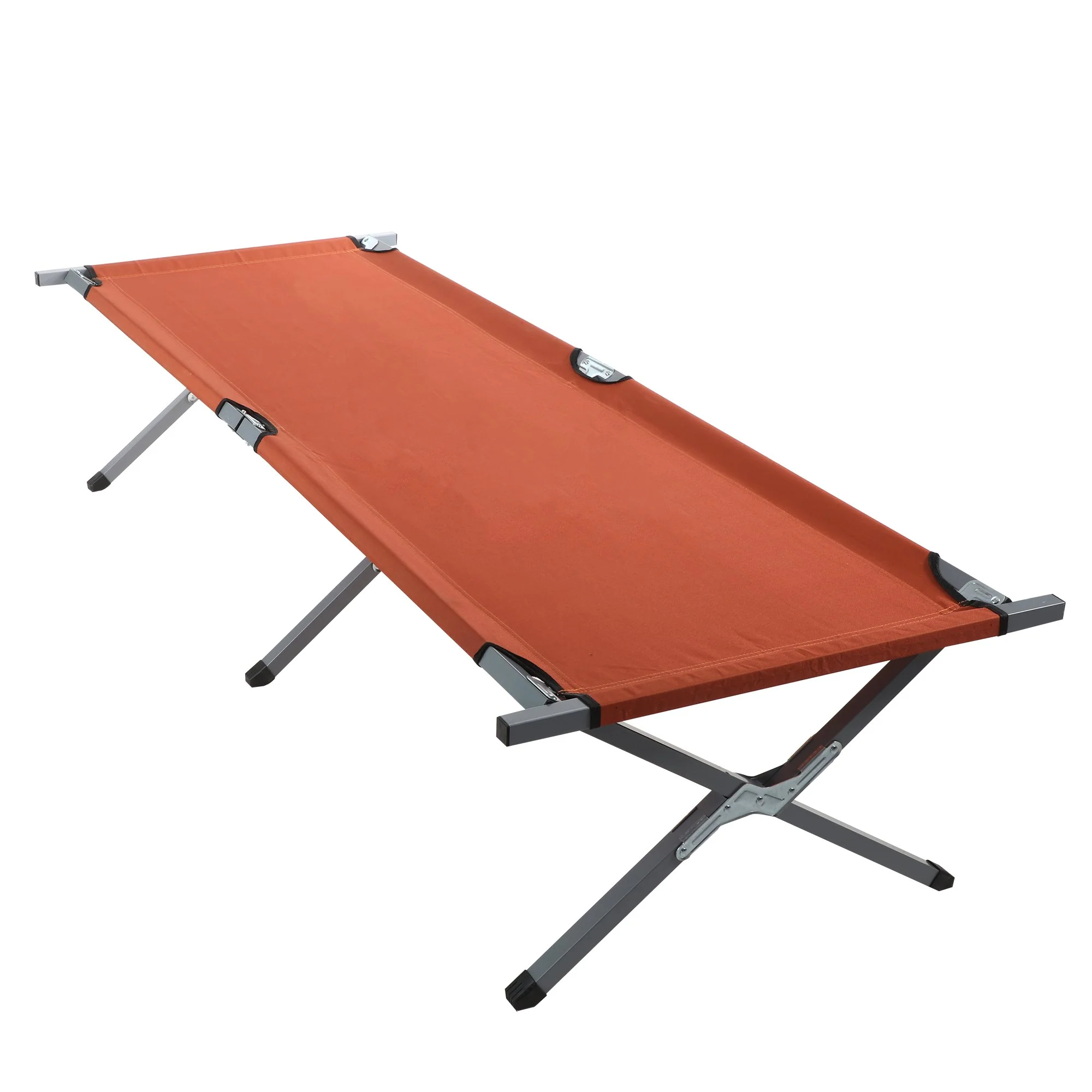 Lit de camping pliable - Vert - Image 5