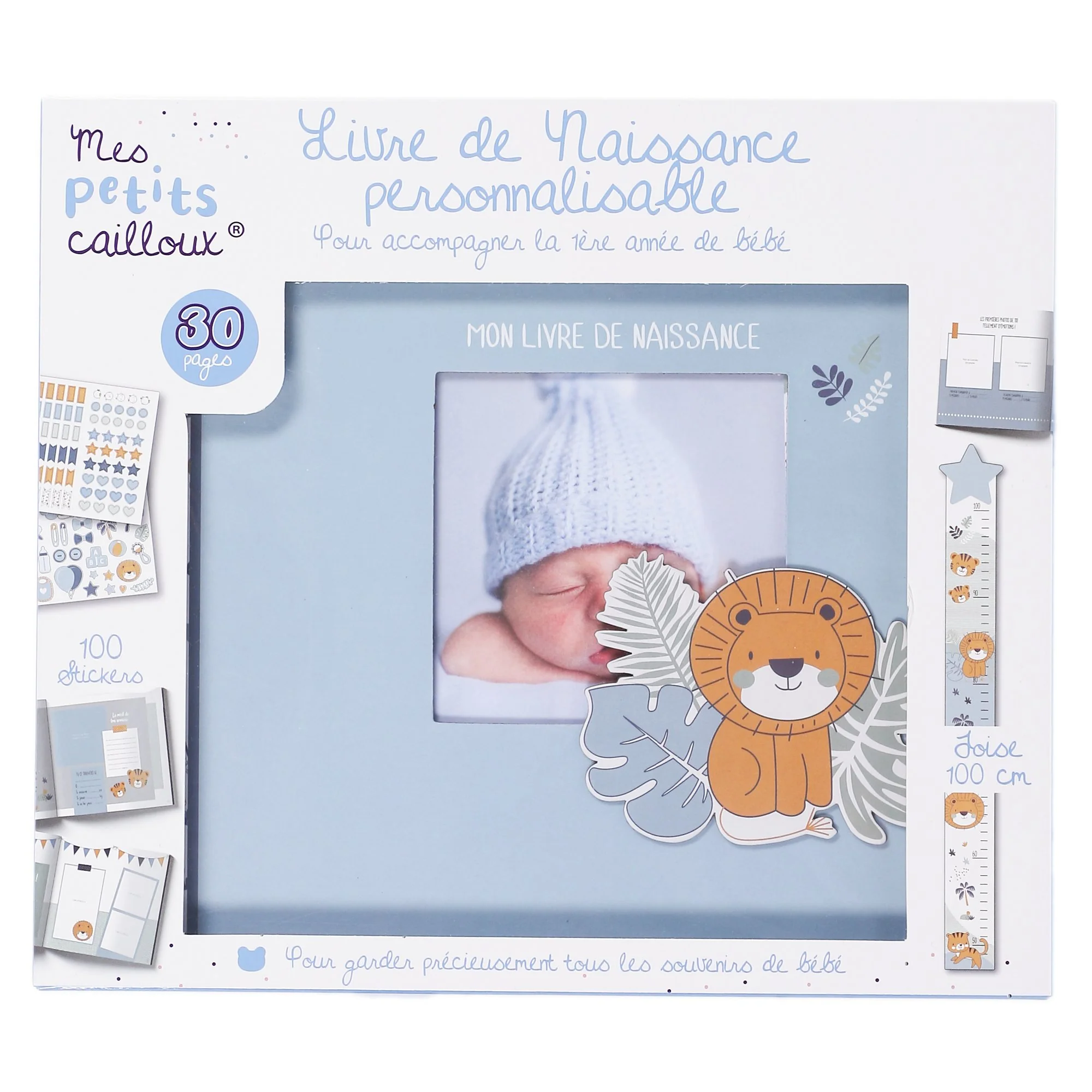 Livre de naissance  - Bleu