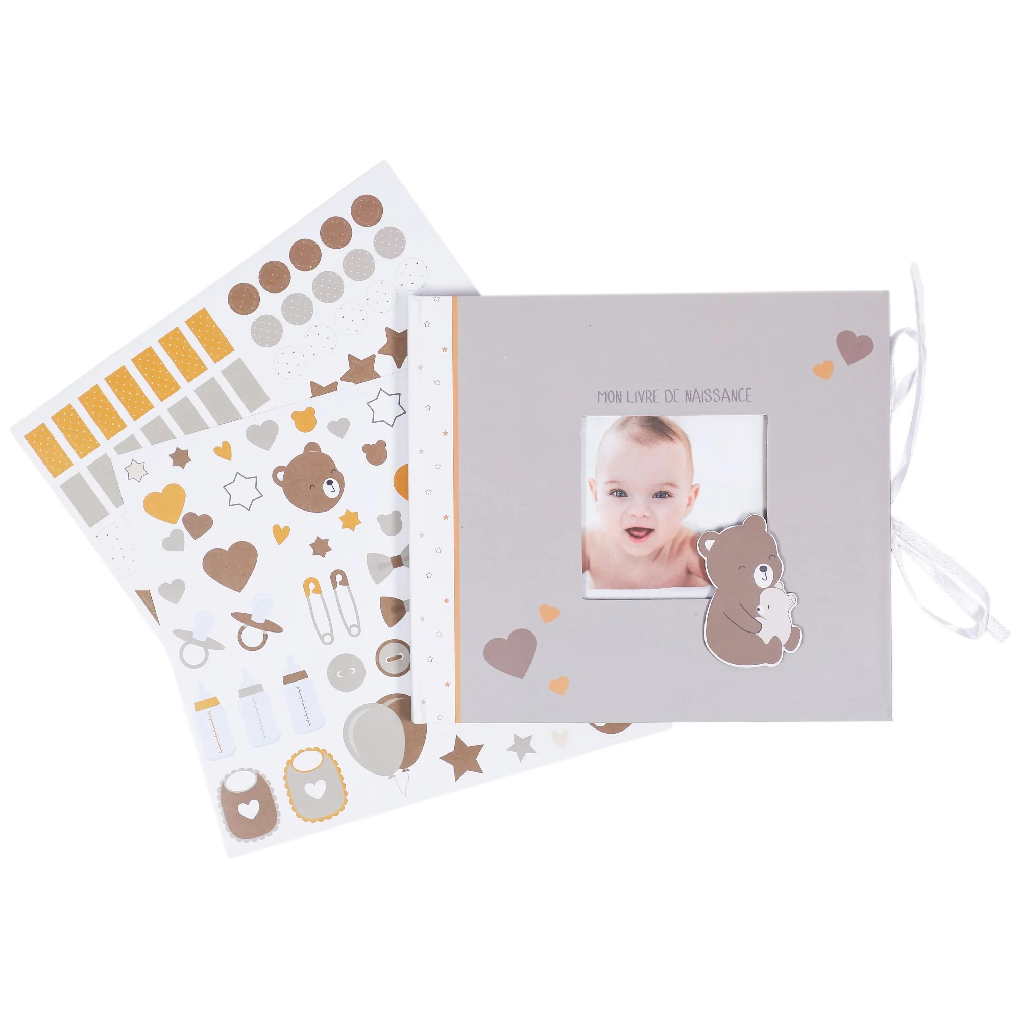 Livre de naissance  - Gris - Image 4