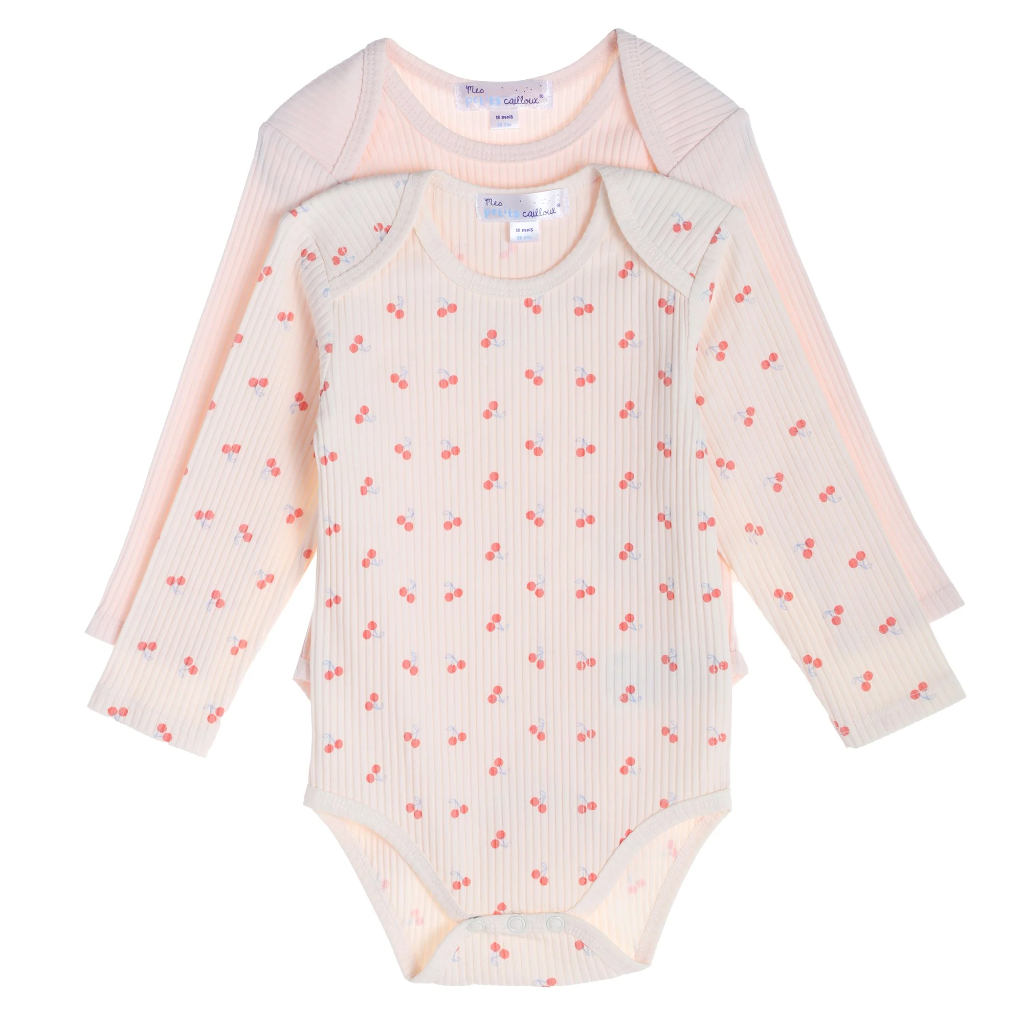 Lot de 2 Bodies pour Bébé - Rose