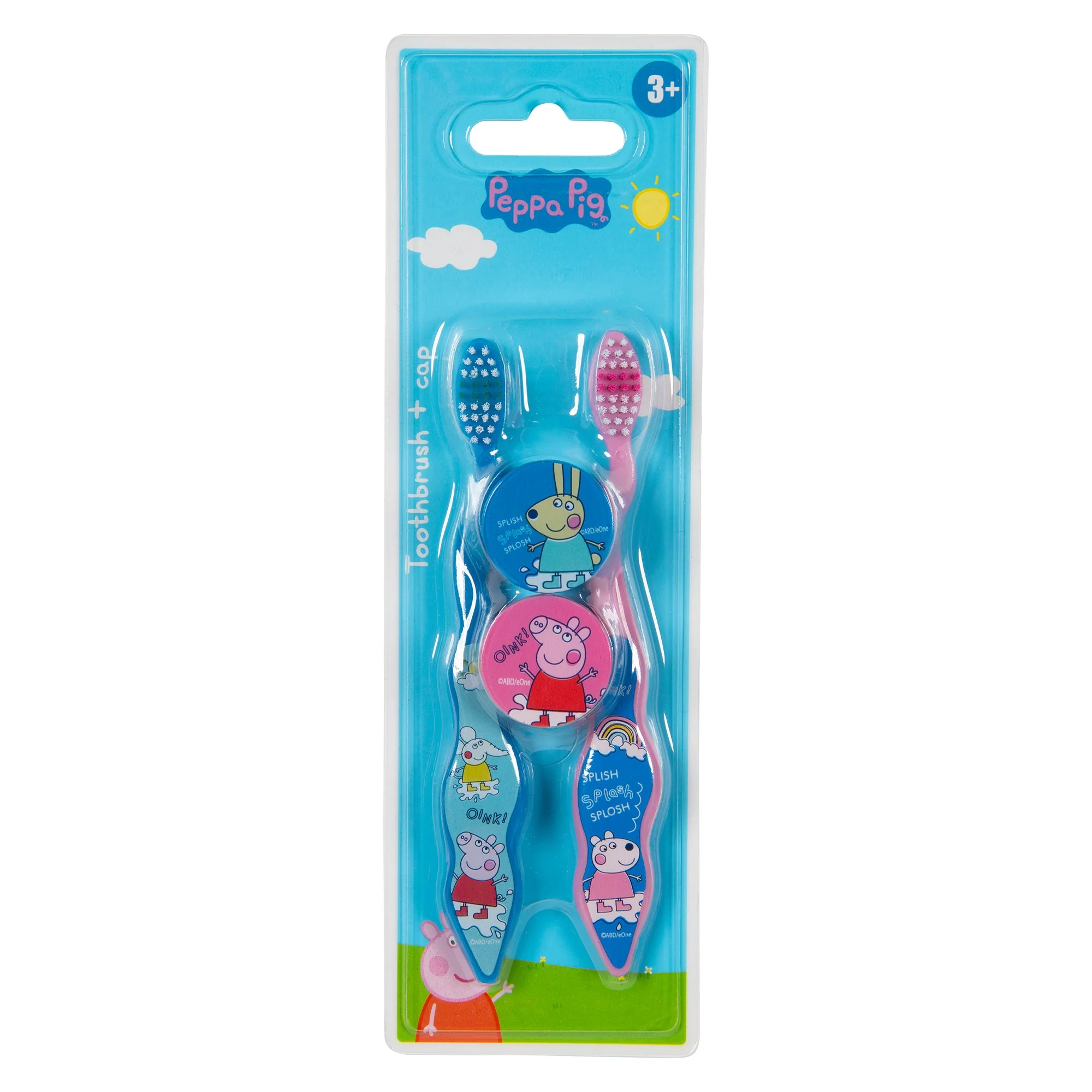 Lot de 2 brosses à dents Peppa Pig