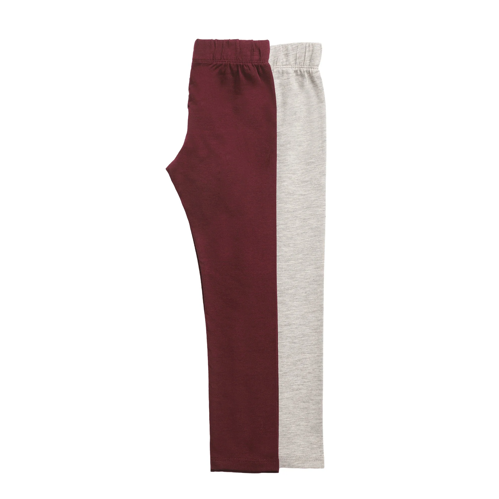 Lot de 2 leggings 3/12 ans - Gris