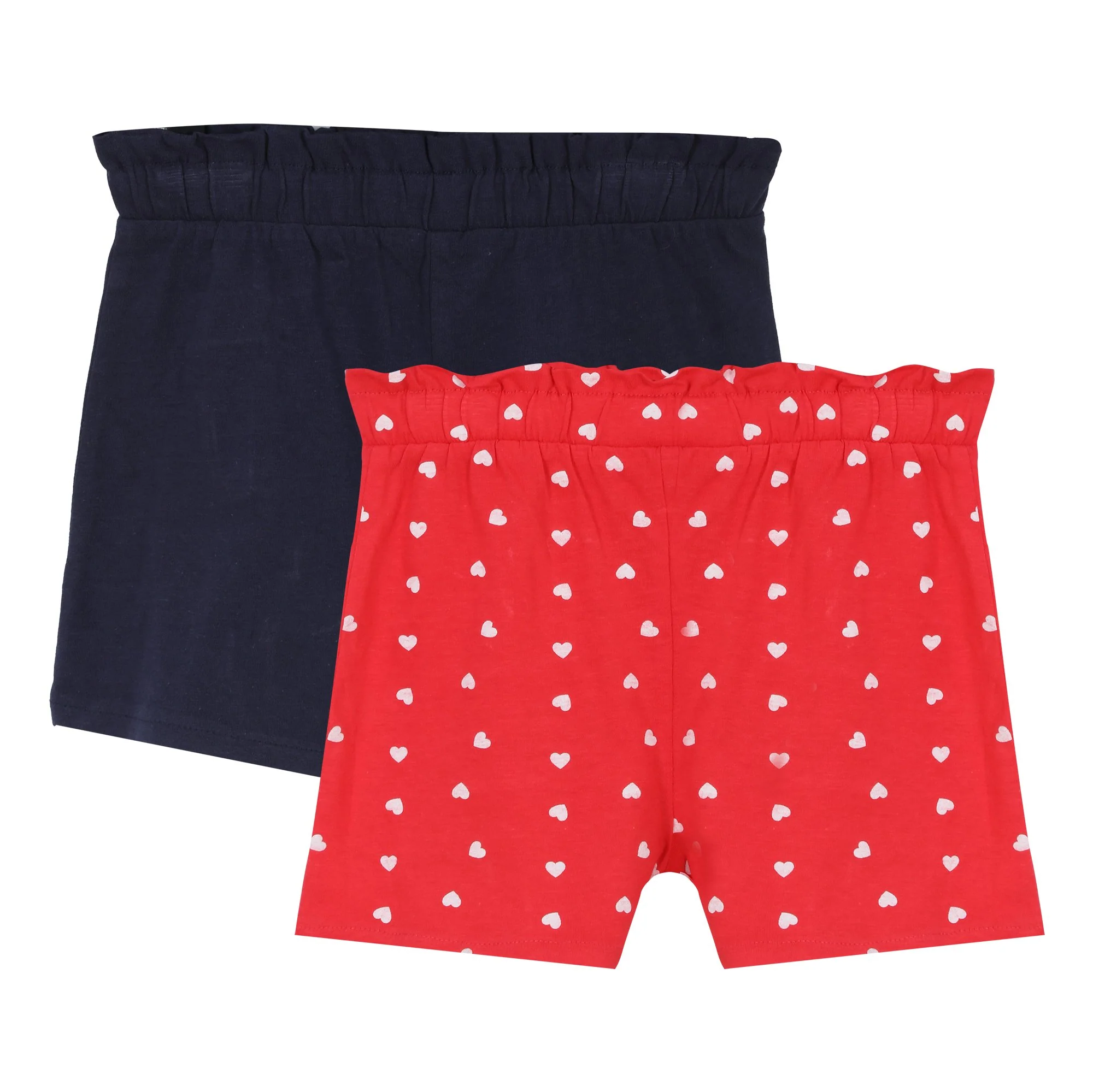 Lot de 2 shorts 3/6 ans - Bleu foncé