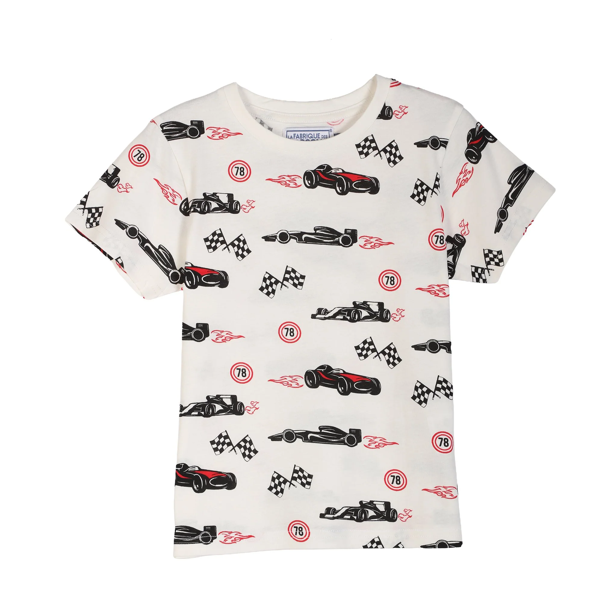 Lot de 2 tee shirt manche courte - Rouge - Image 6