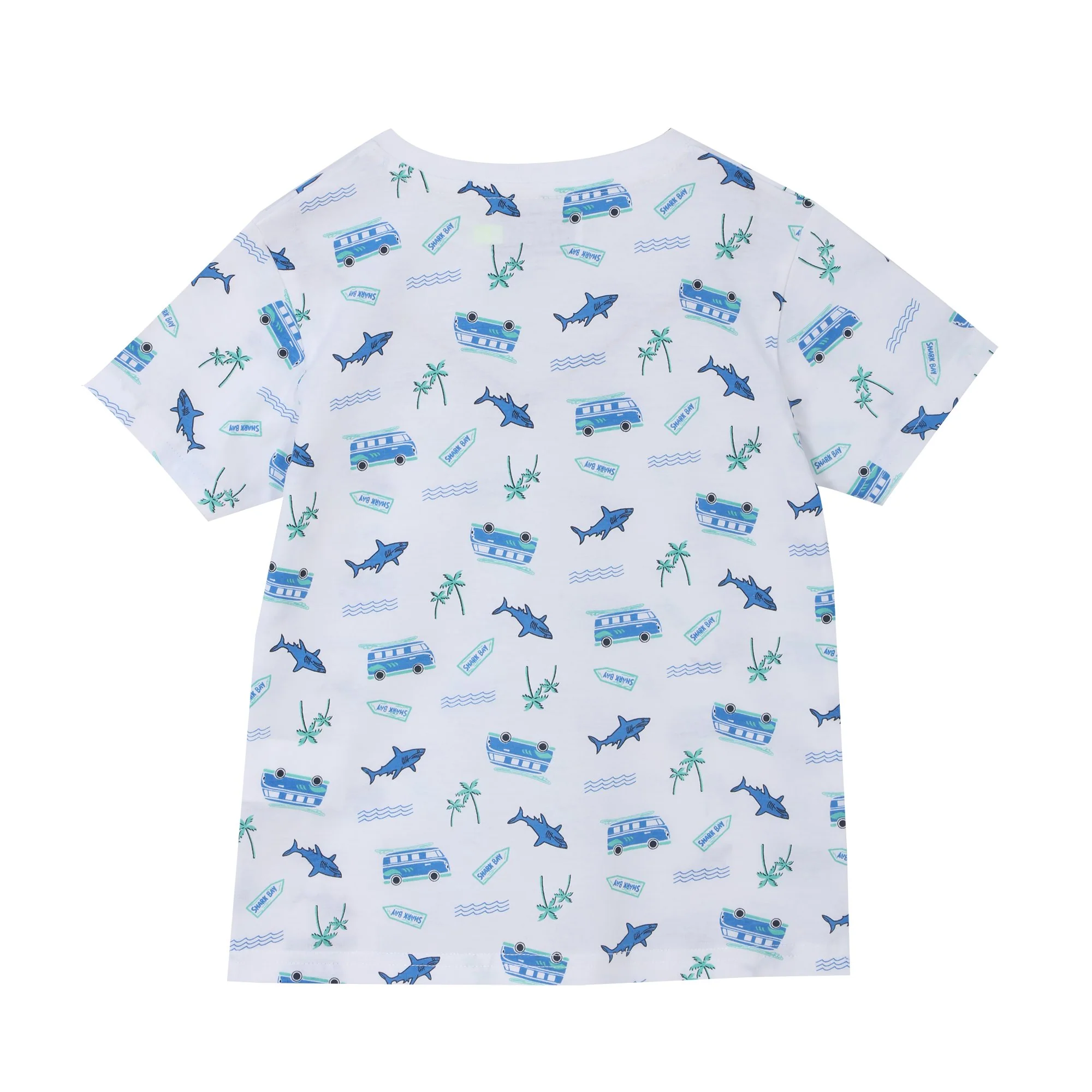 Lot de 2 tee-shirts 3/6 ans - Blanc - Image 2