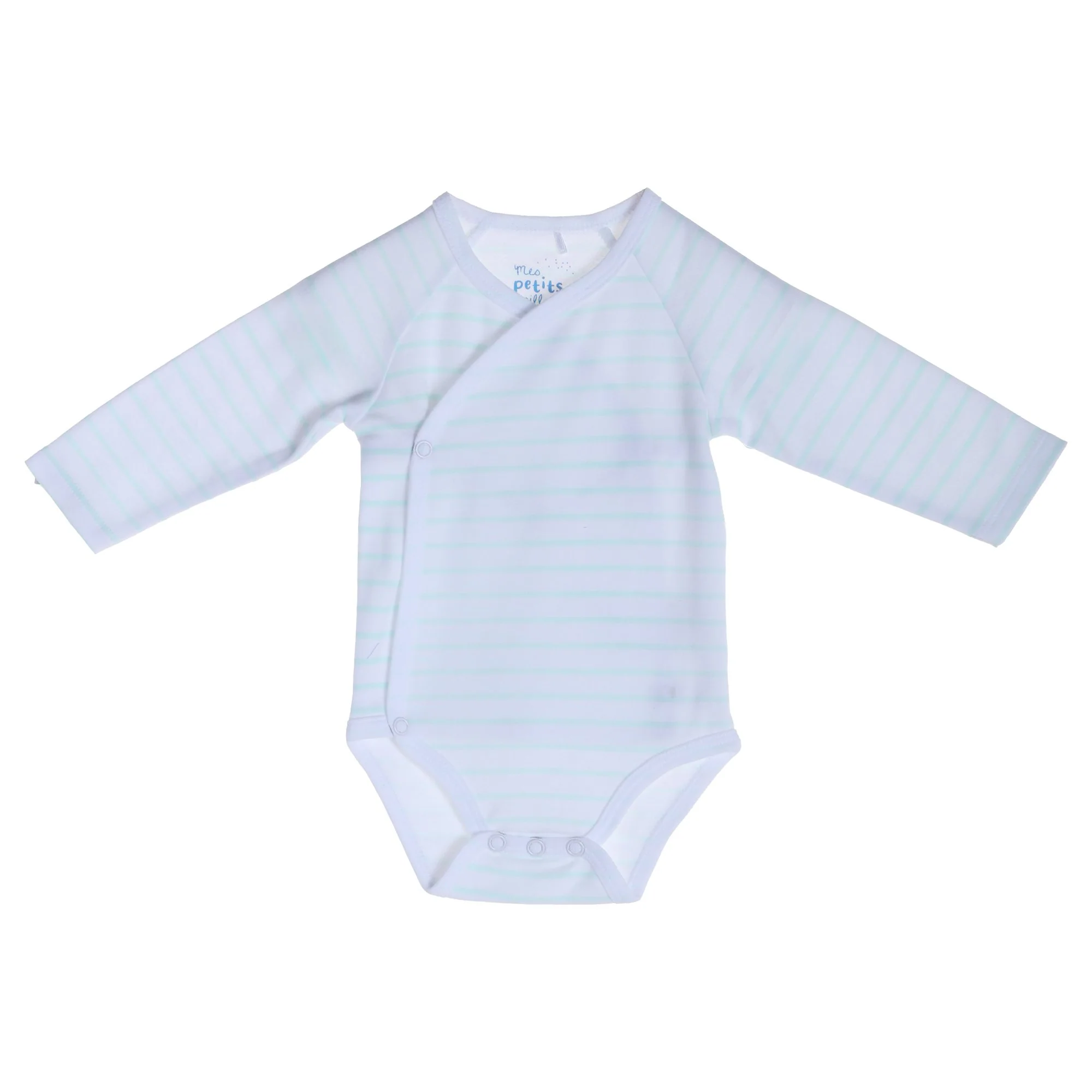 Lot de 3 Body croisés pour Bébé - Multicolore - Image 6