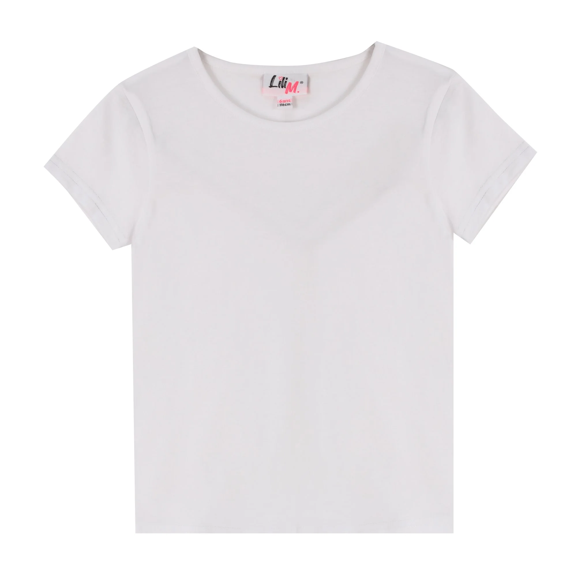 Lot de 3 tee-shirts manches courtes 3/12 ans - Blanc - Image 2