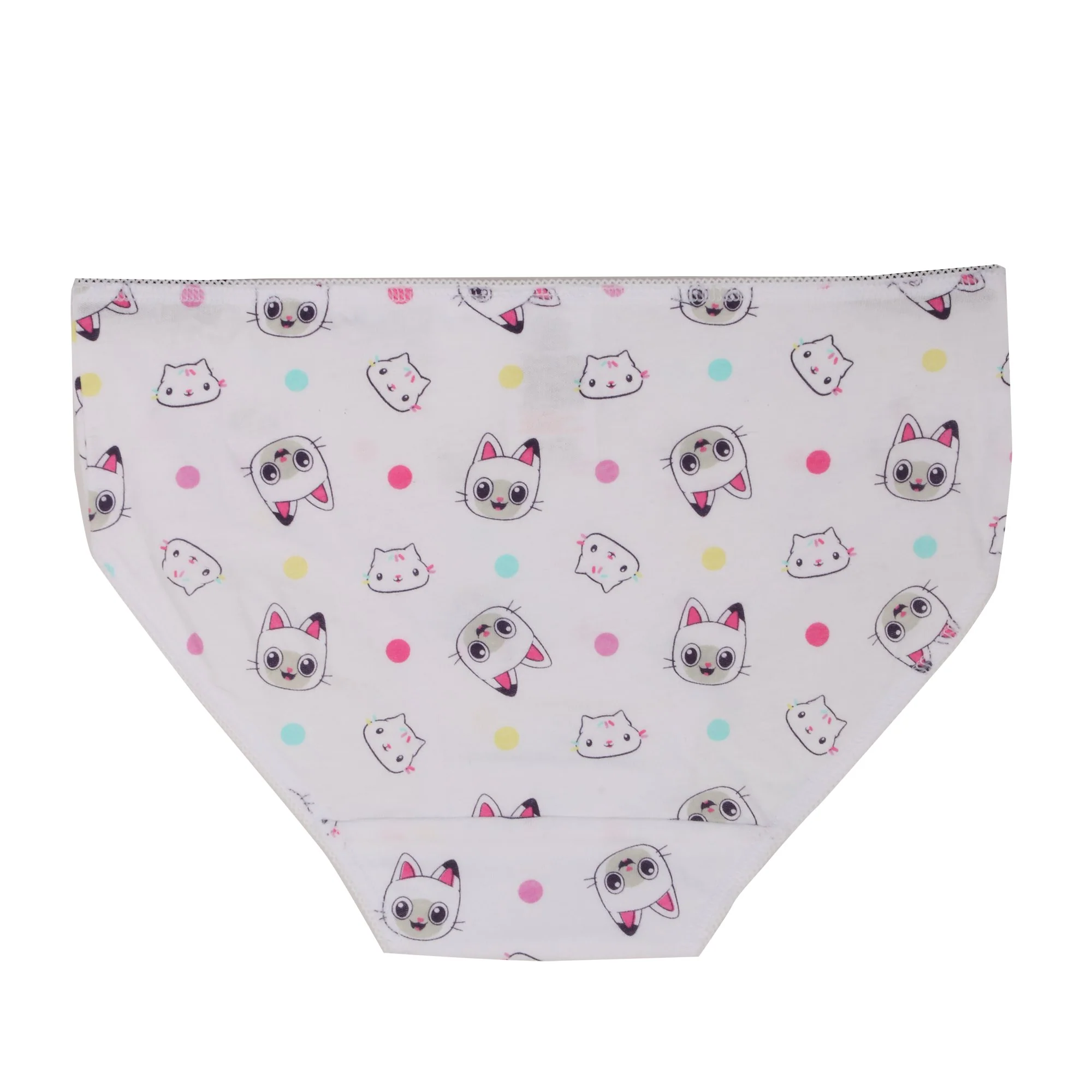 Lot de 6 culottes en coton licence 4/10 ans - Jaune - Image 4