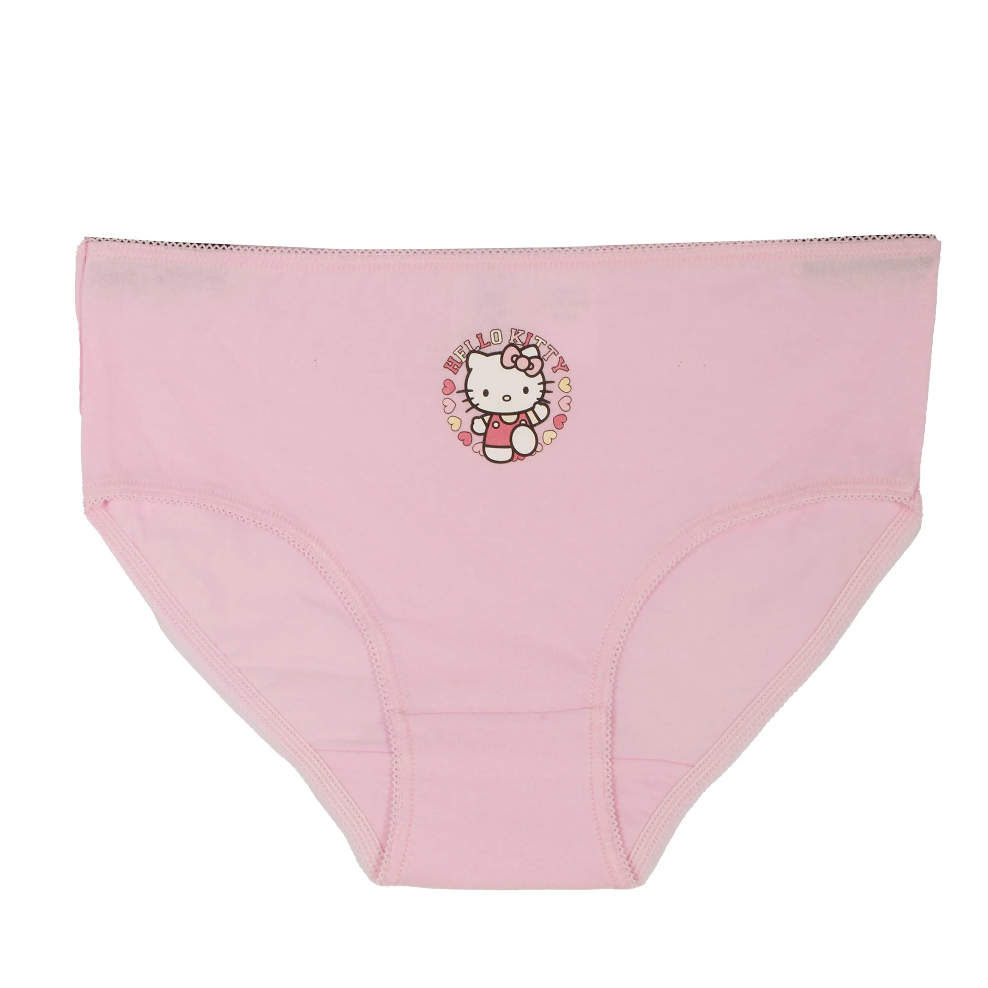 Lot de 6 culottes en coton licence 4/10 ans - Rose - Image 5