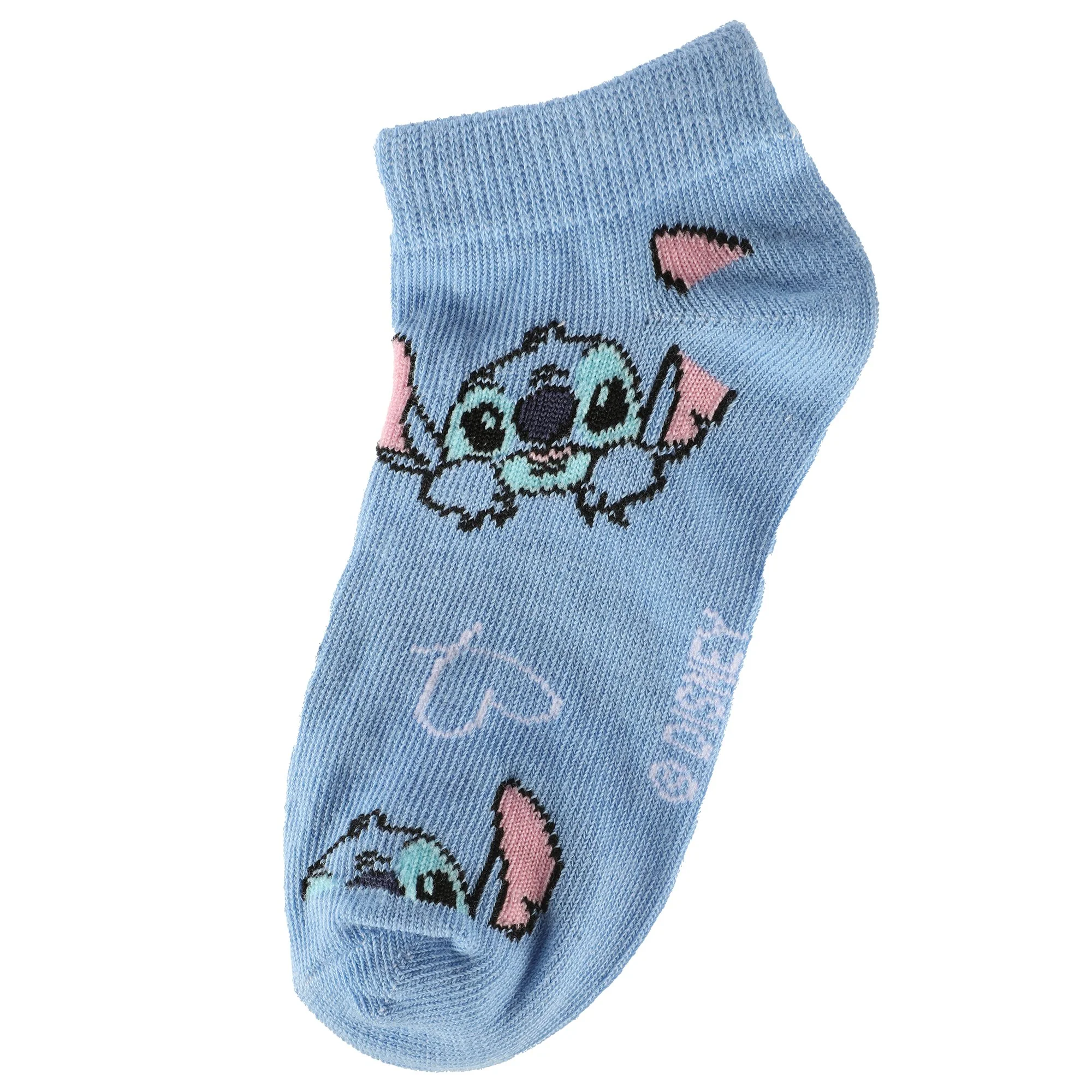 Lot de 6 paires de chaussettes courtes 27/38 - Jaune - Image 4