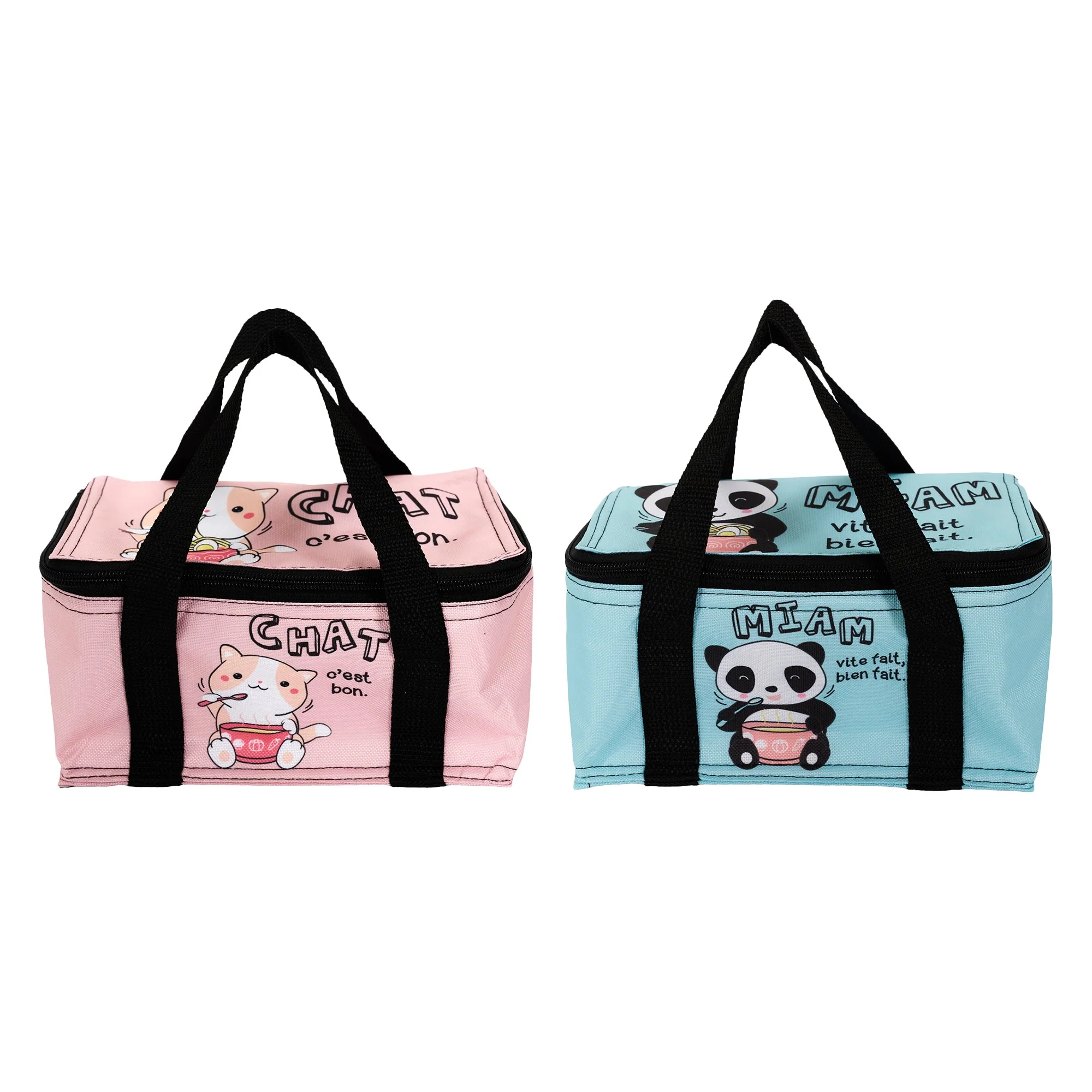 Lunch box isotherme Kawaii 2,6L et pain de glace