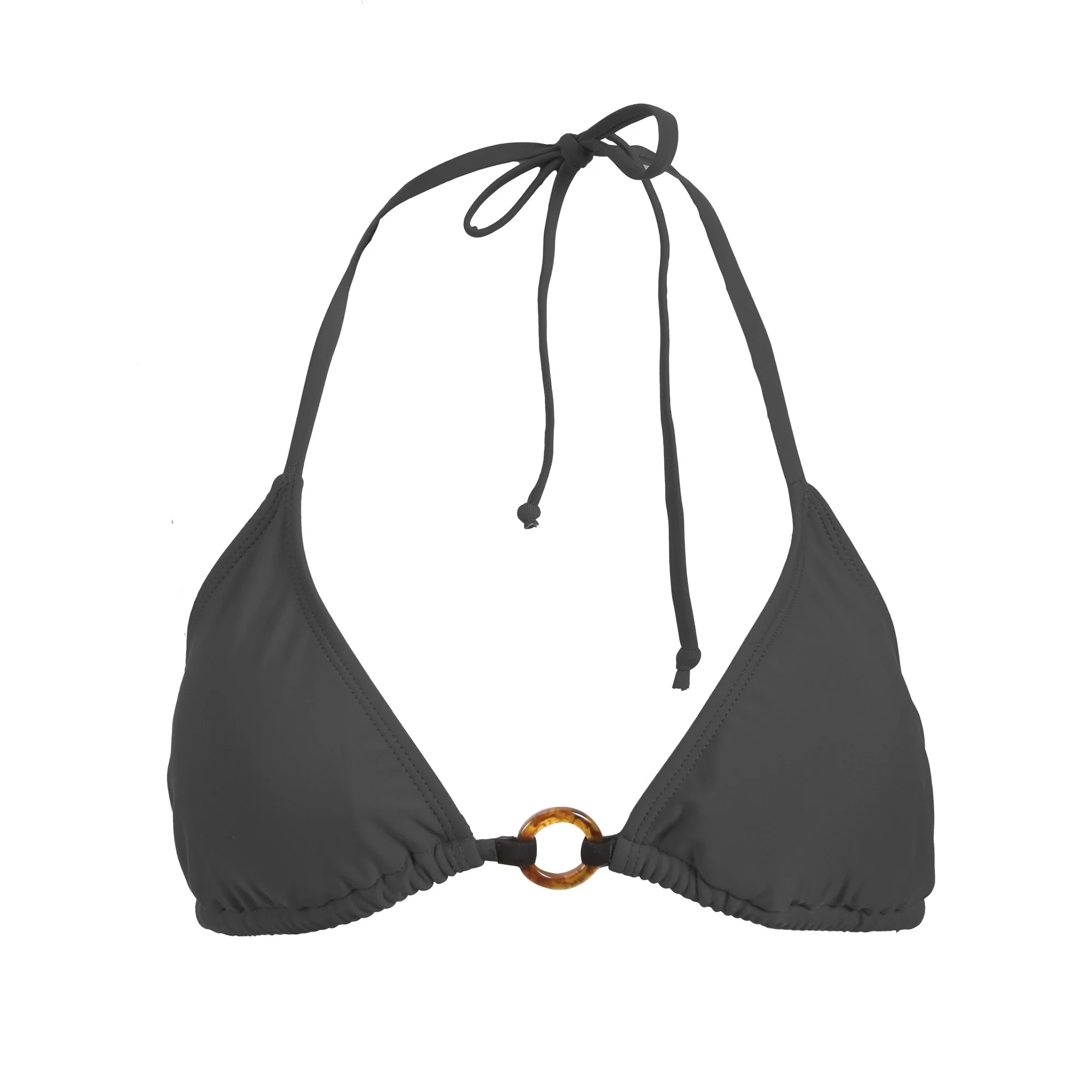 Maillot de bain 2 pièces uni - Noir