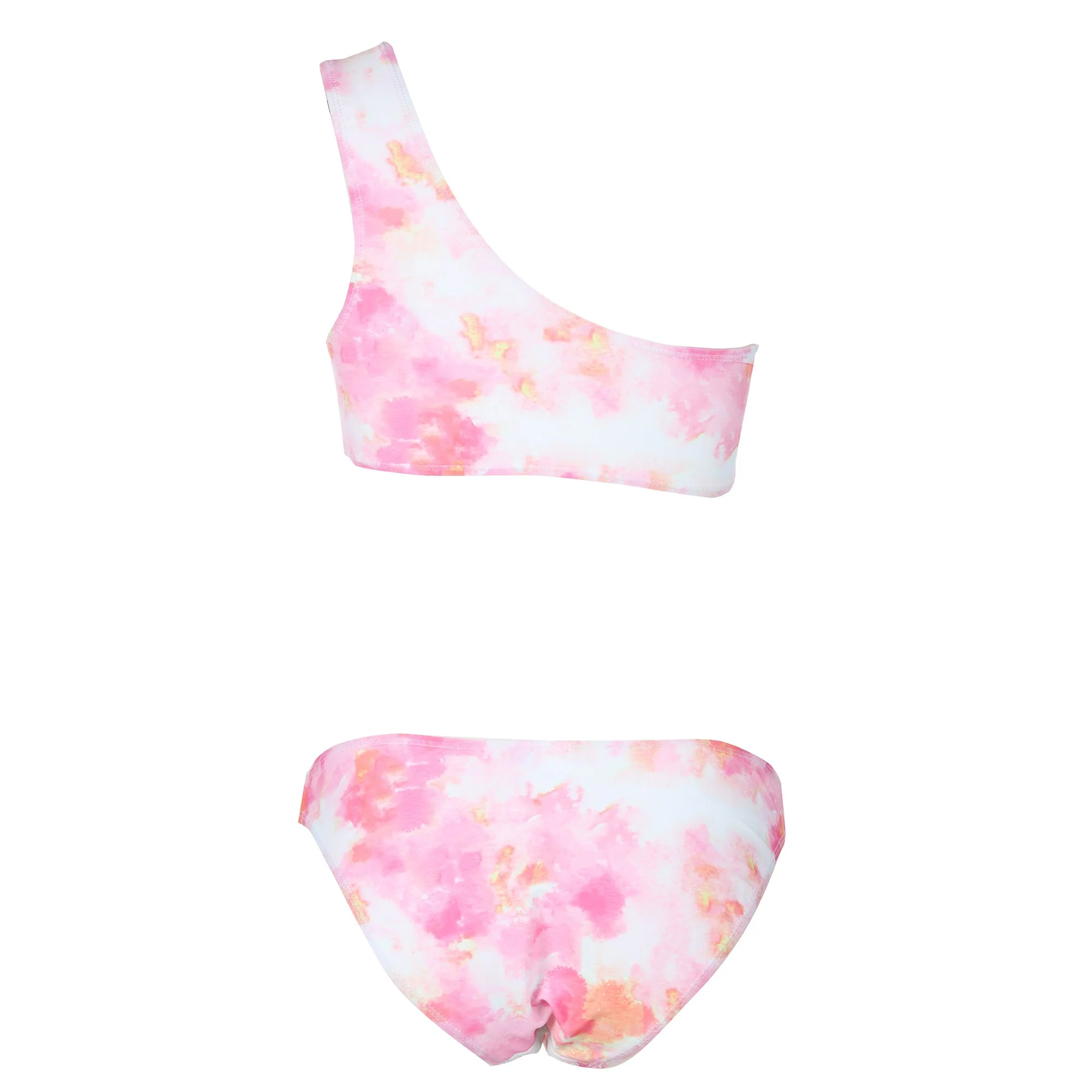 MAILLOT DE BAIN 2PCS MANCHES ASYMETRIQUES IMP 36/42 - Image 2