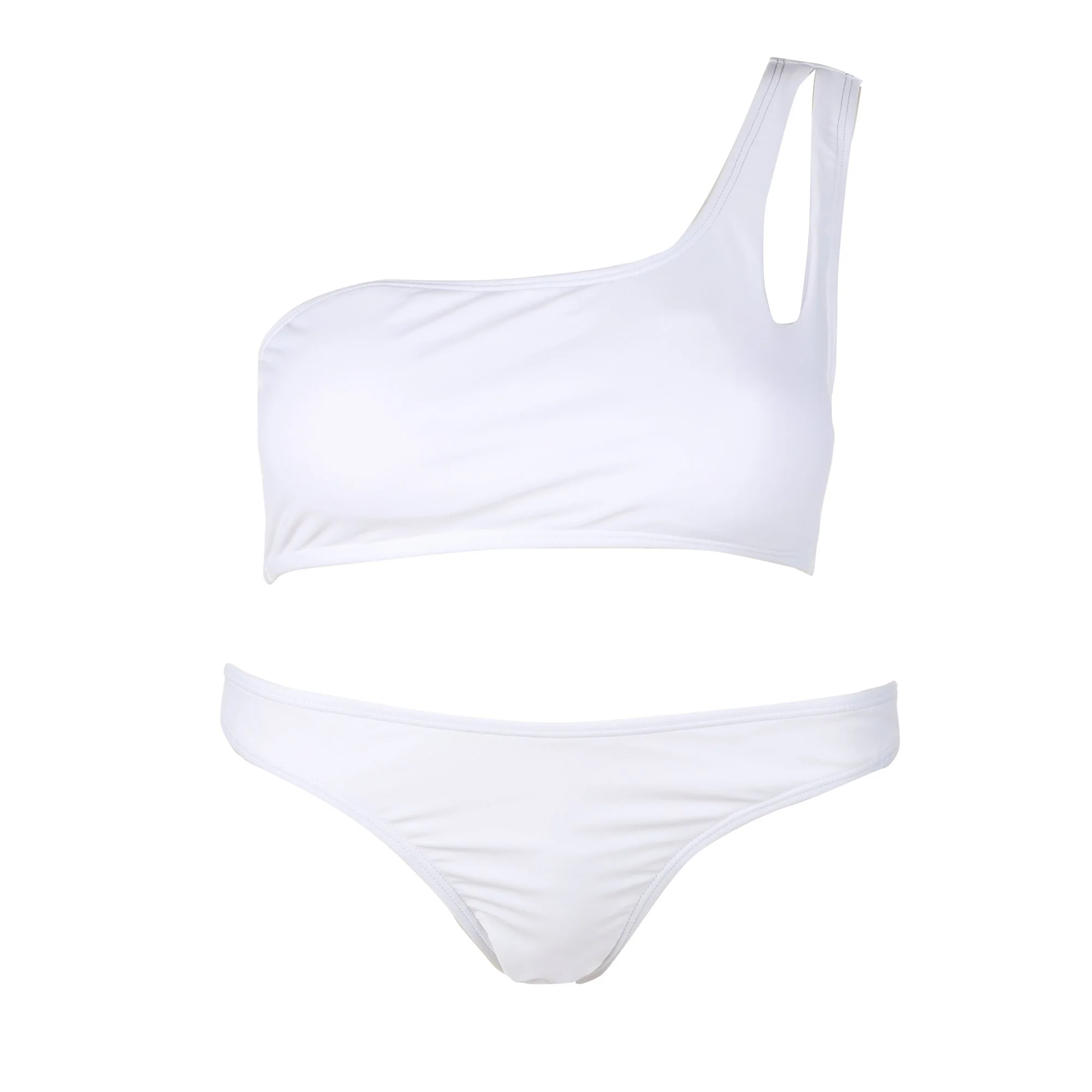 MAILLOT DE BAIN 2PCS MANCHES ASYMETRIQUES IMP 36/42 - Image 4