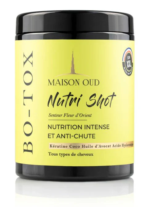 Masque Capillaire Nutri Shot – Kératine, Coco & Huile d’Avocat