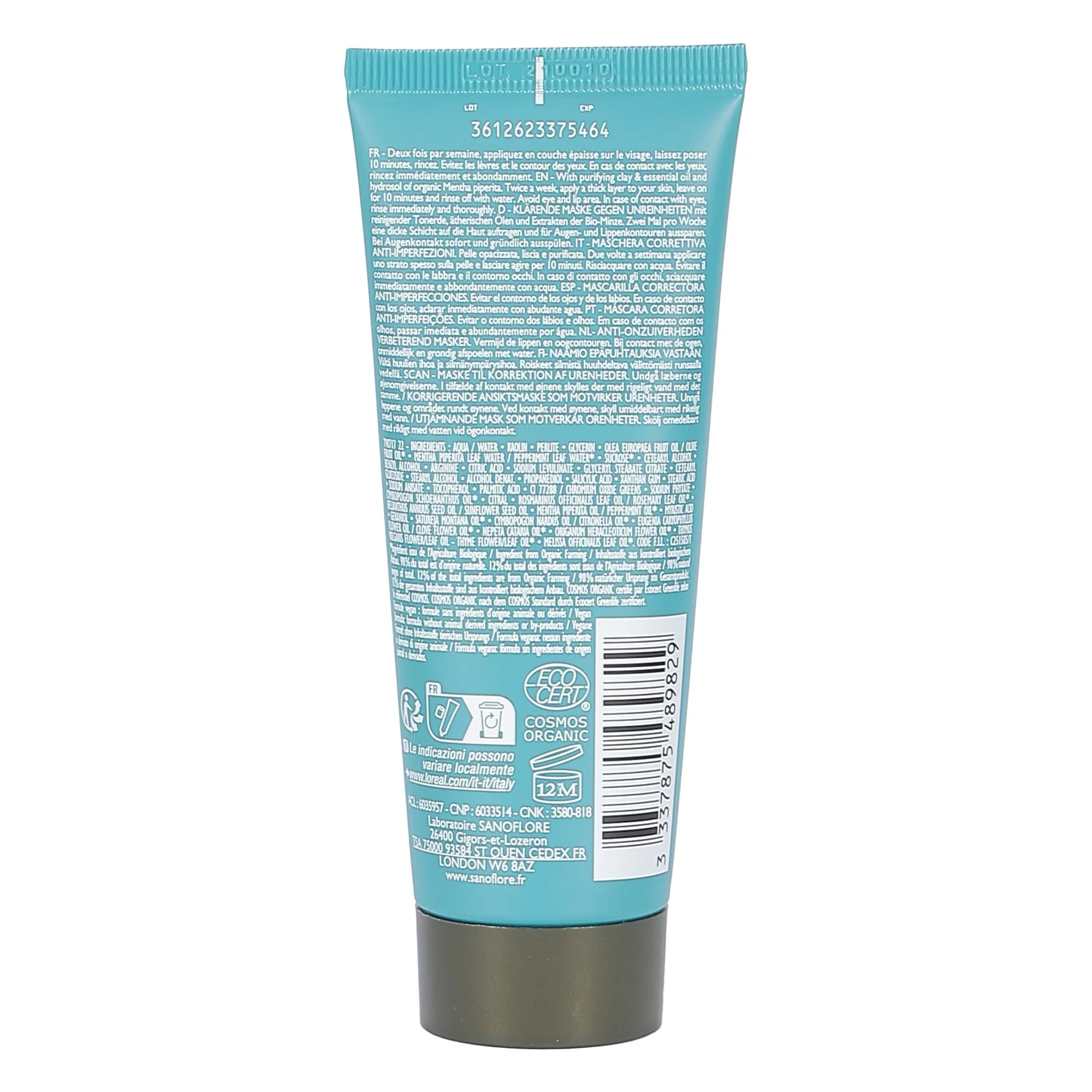 Masque purifiant à l'argile blanche Magnifica - Image 2