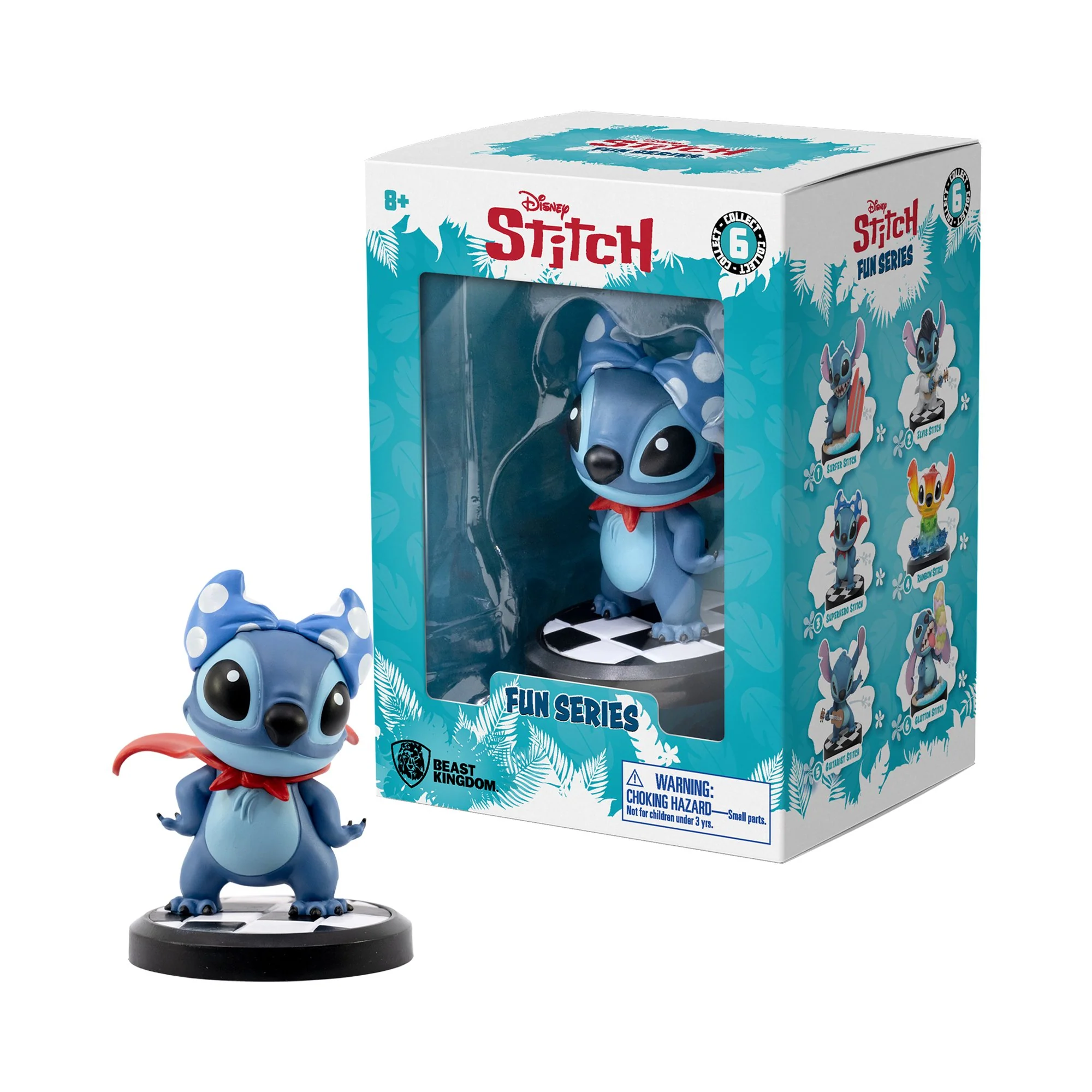 Mini figurine Stitch super heros