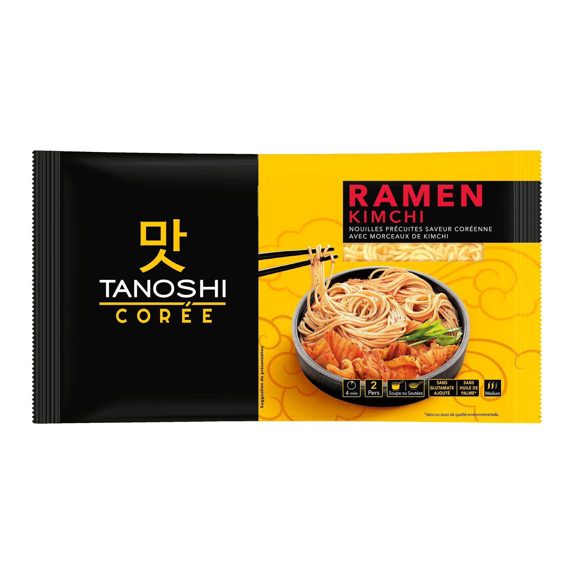 Nouille japonaise précuite Ramen Kimchi