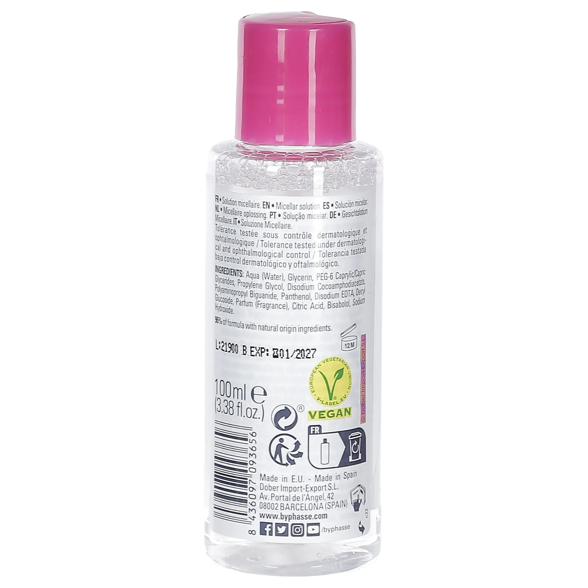 Pack eau micellaire 500 ml + 1 flacon 100 ml - Image 6