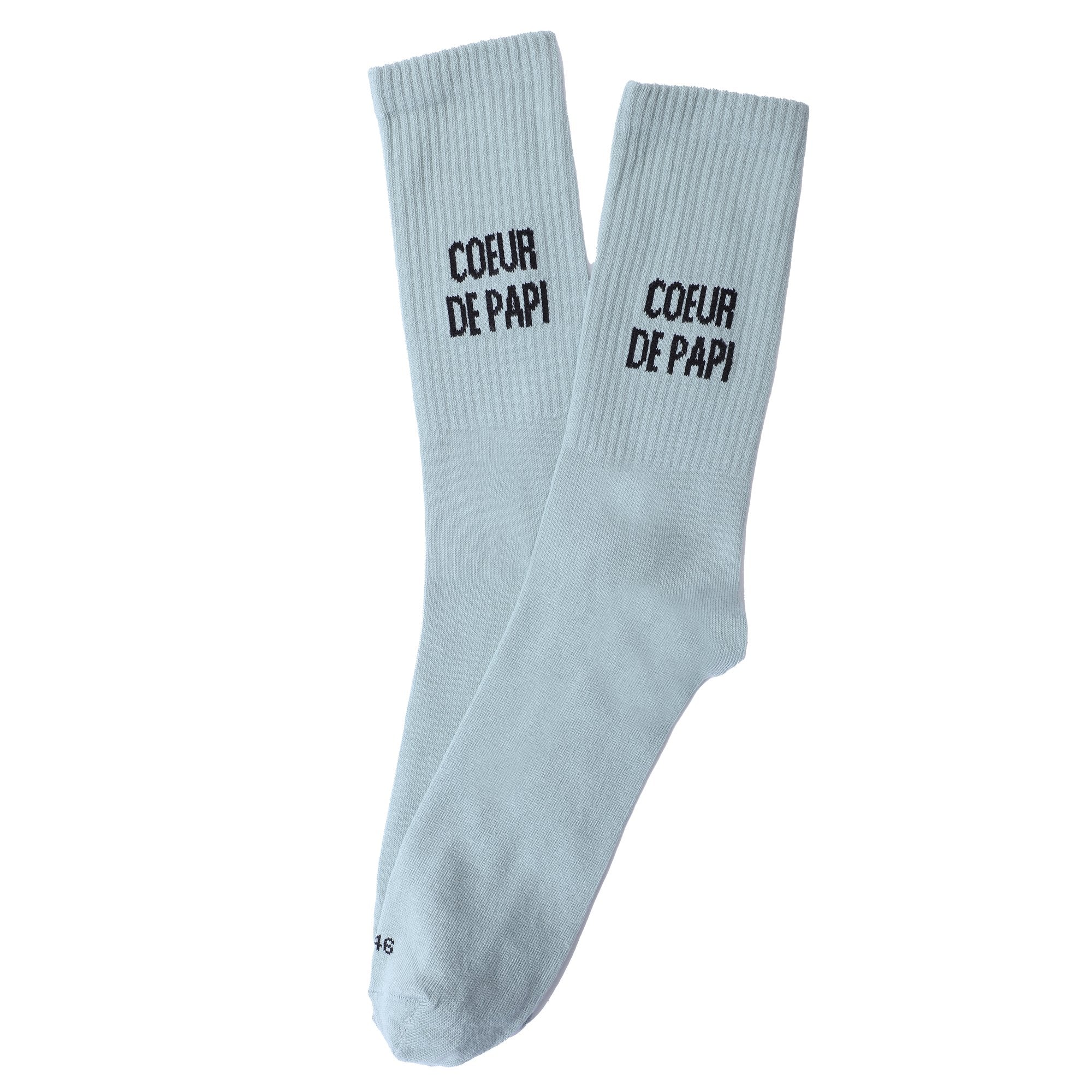 Paire de chaussette avec message - Noir - Image 3