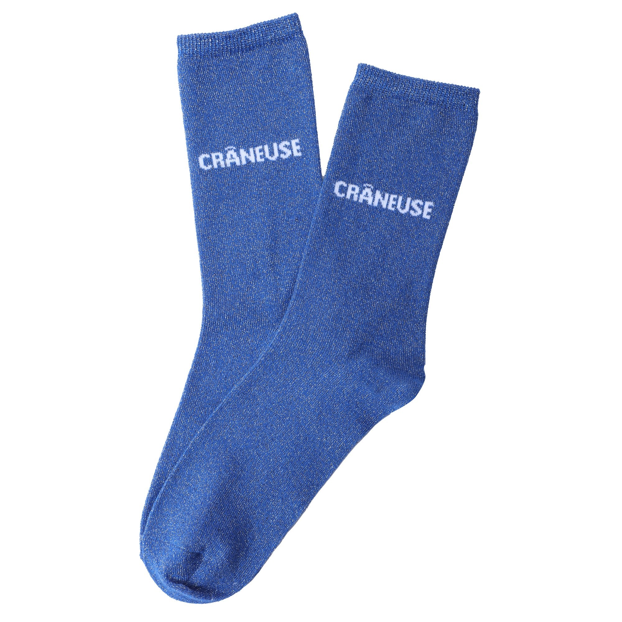 Paire de chaussette paillette avec message - Rouge - Image 6