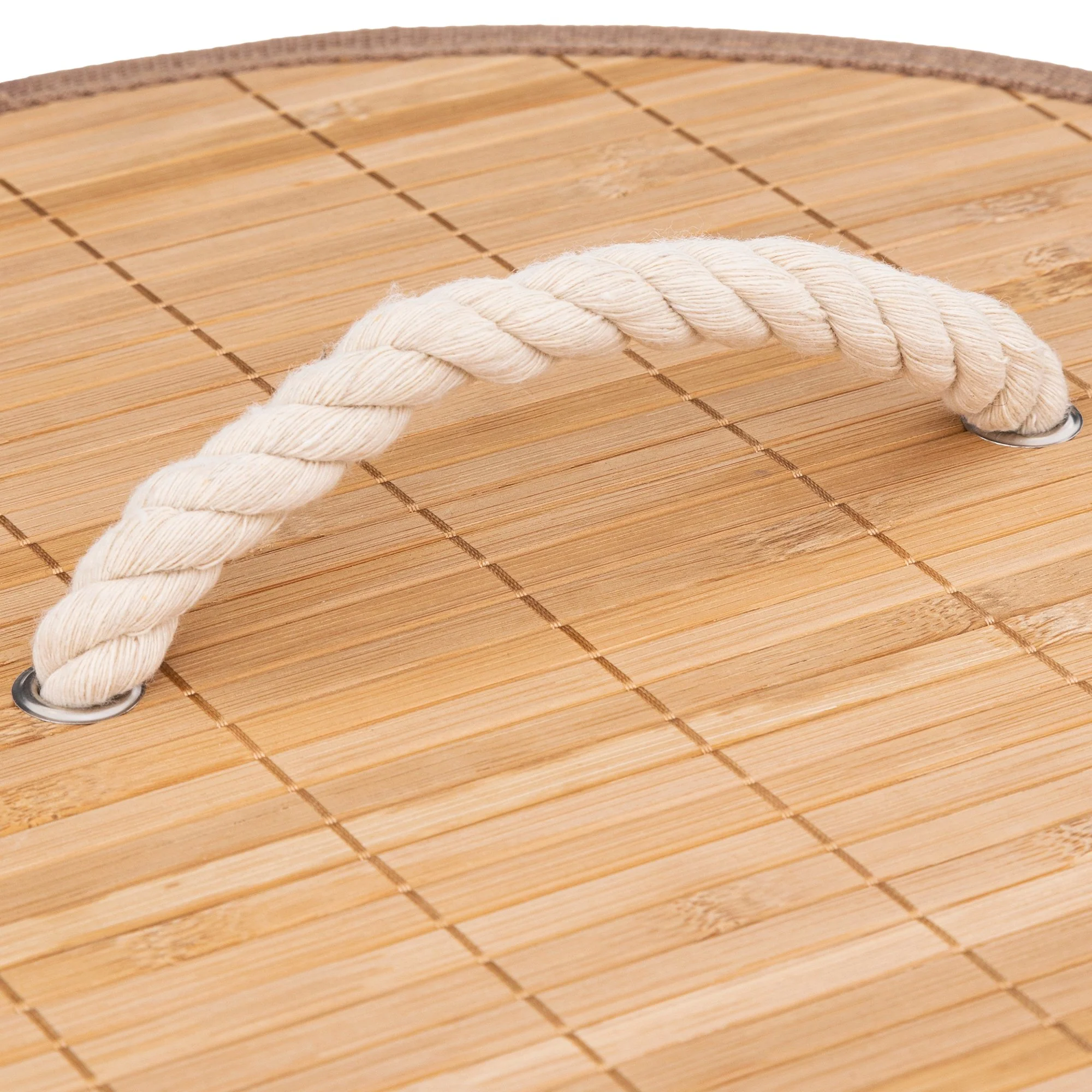 Panier à linge bambou 48L - Image 3