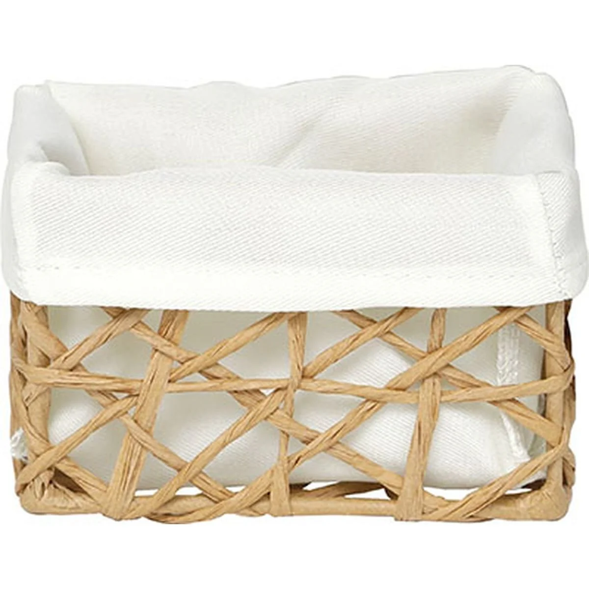 Panier de rangement crème