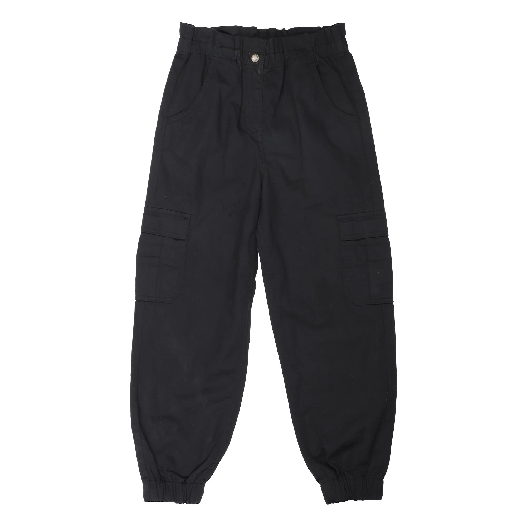 Pantalon cargo 7/12 ans - Noir