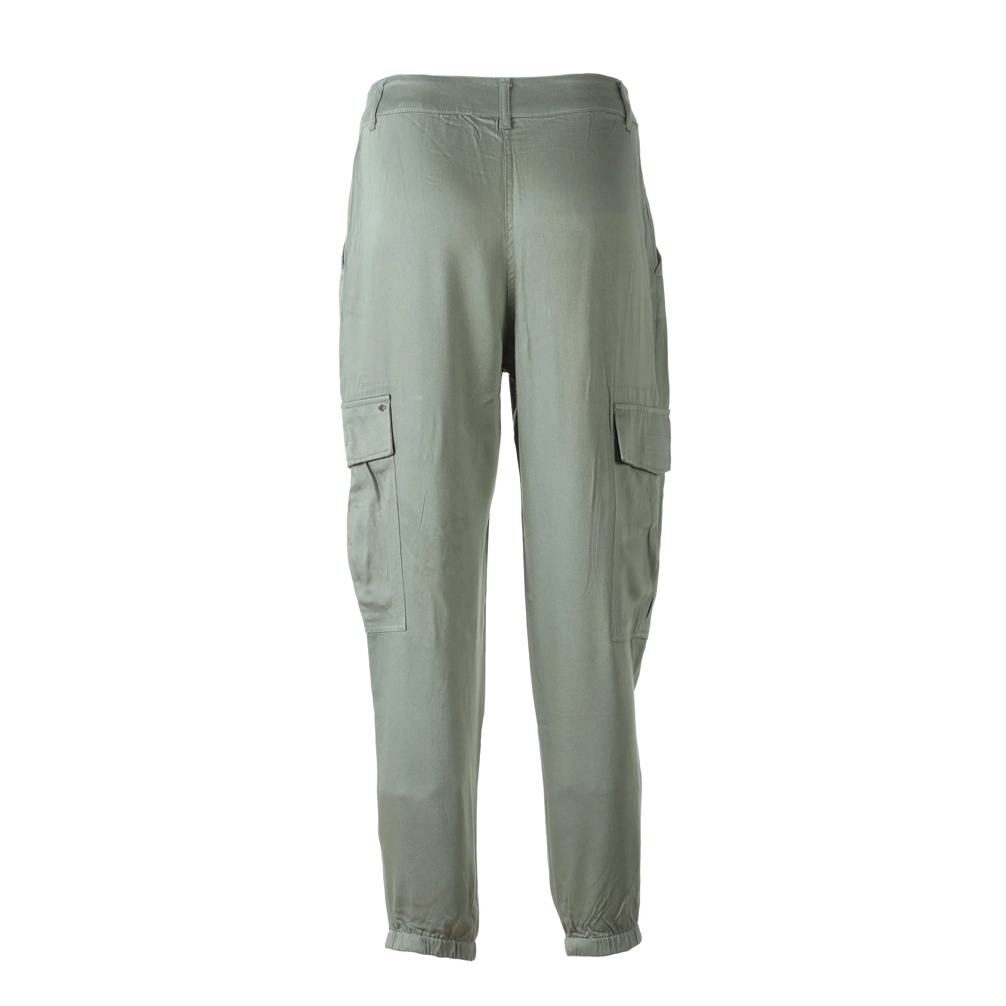 Pantalon cargo fluide  - Beige - Image 4