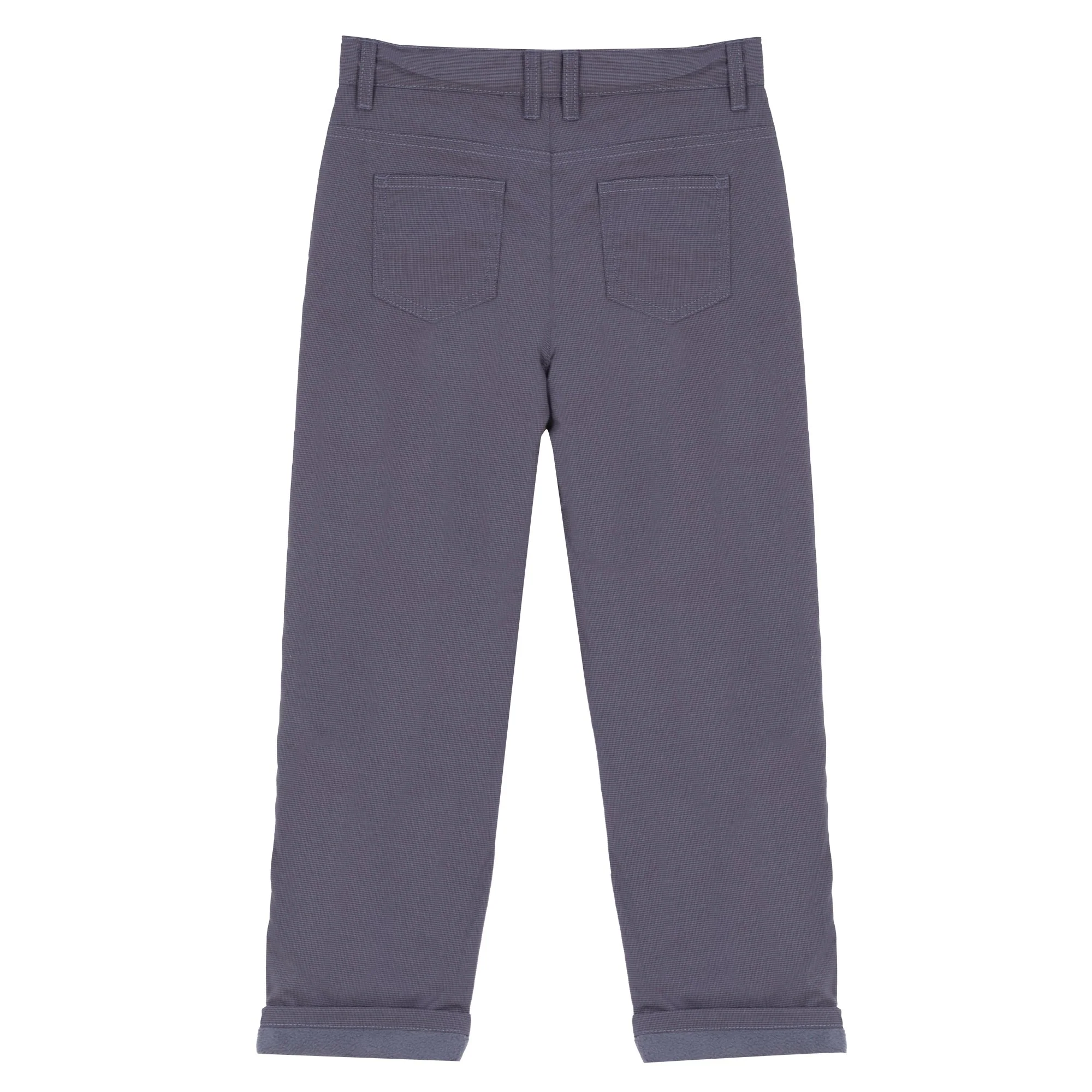 Pantalon doublure polaire 3-12 ans  - Bleu foncé - Image 2