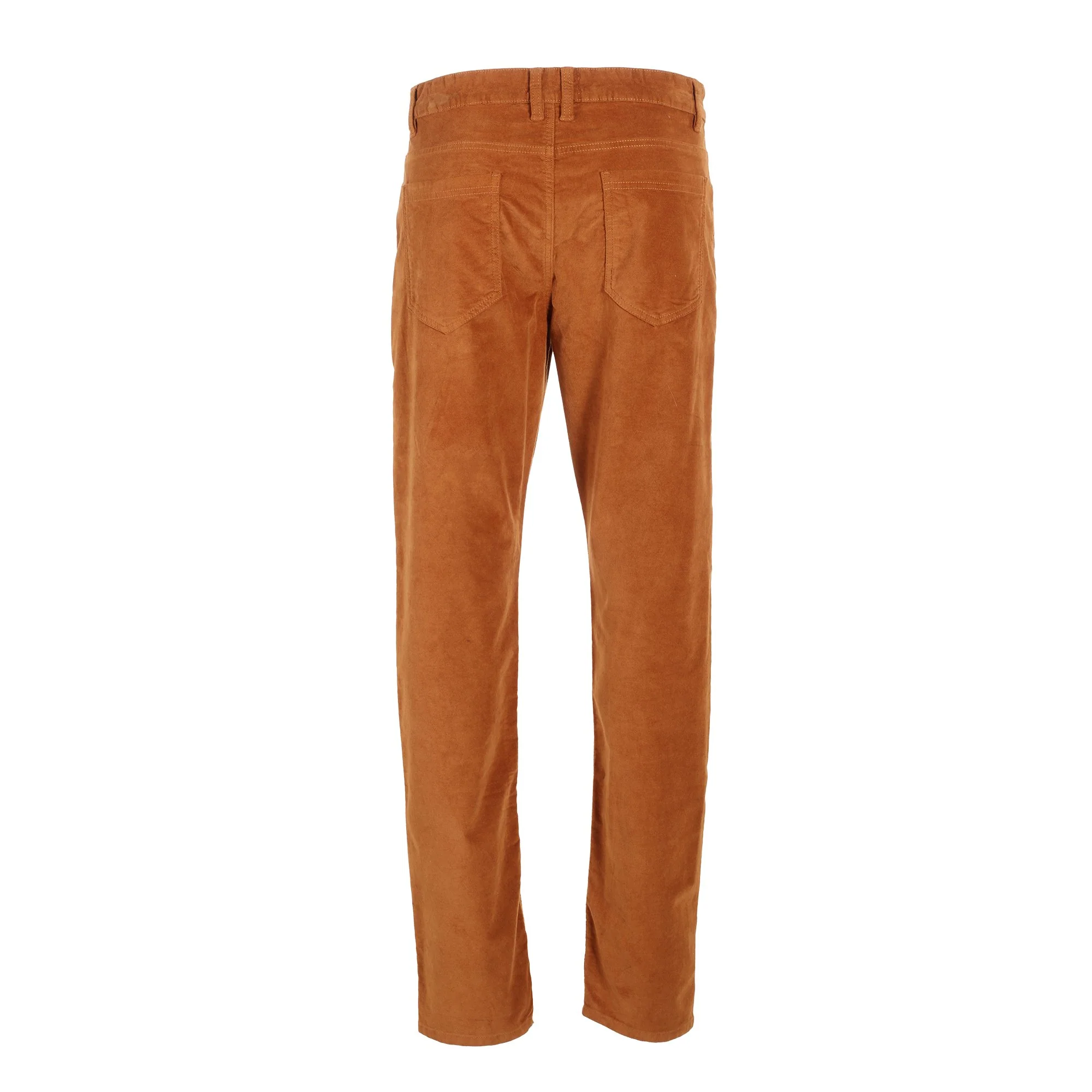 Pantalon en velours  - Bleu foncé - Image 2