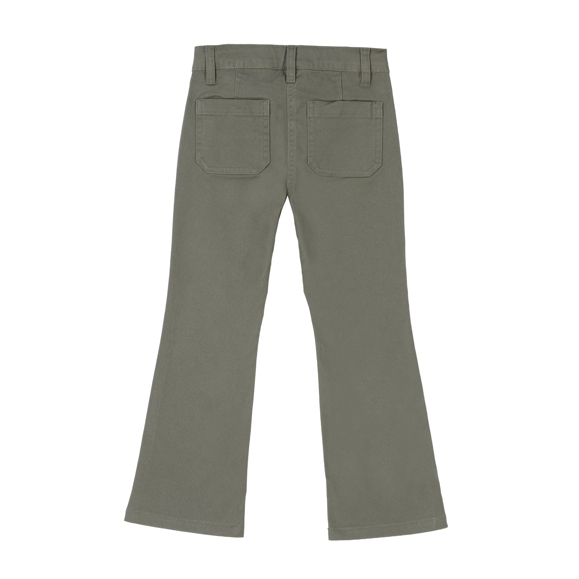 Pantalon flare 3/12 ans - Kaki - Image 2